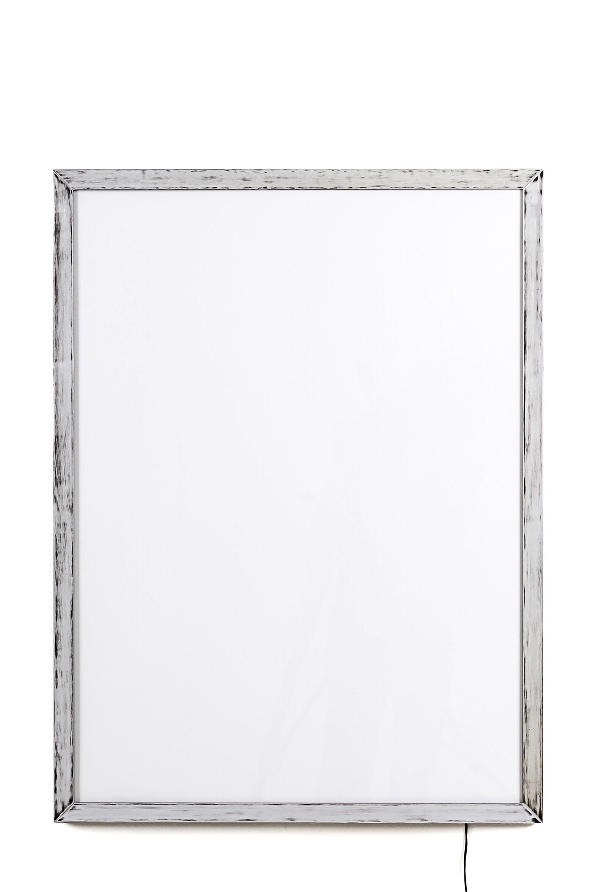 Diesel - 11002 FRAME IT!, Unisex's Large frame with led backlight in Silver - 1