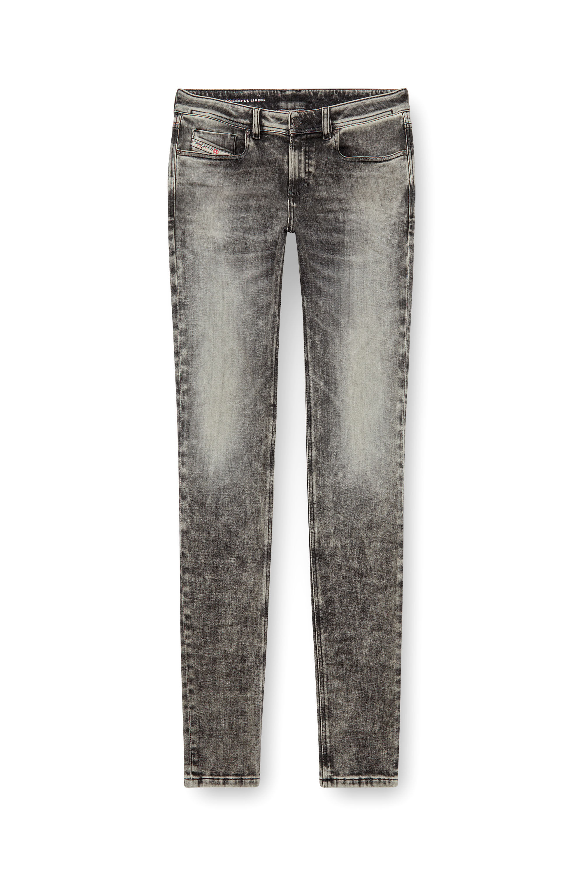 Diesel - Man's Skinny Jeans 1979 Sleenker 09J28, Grey - 2