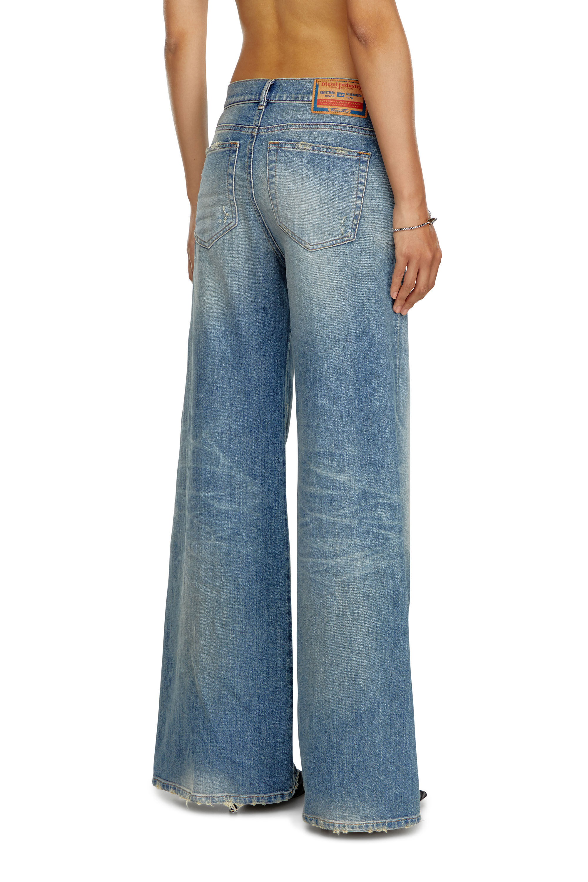 Diesel - Woman's Bootcut and Flare Jeans 1978 D-Akemi 09J44, Medium blue - 4