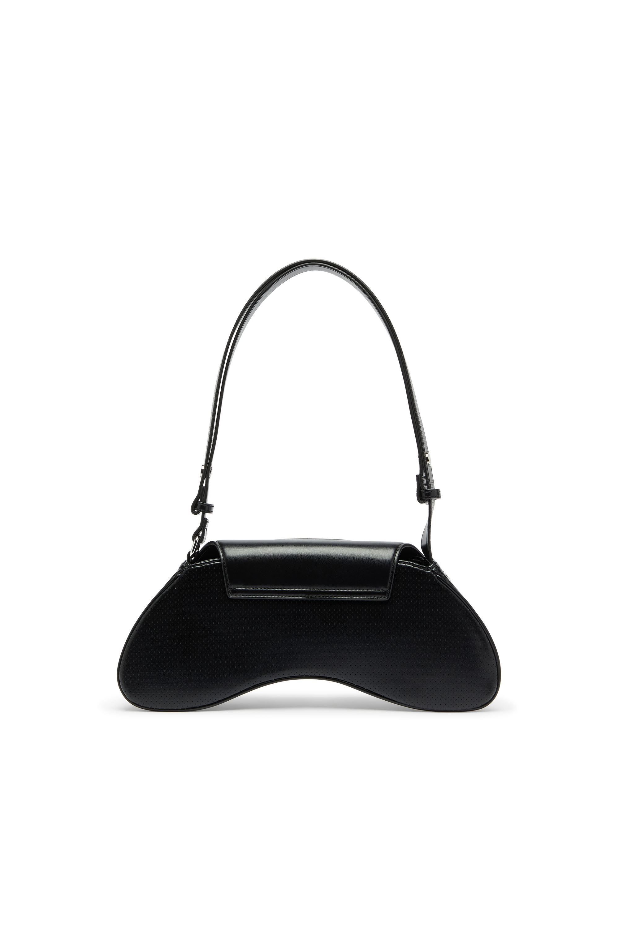 Diesel - PLAY CROSSBODY, Woman's Play - Crossbody bag in quilted perforated PU in Black - 2