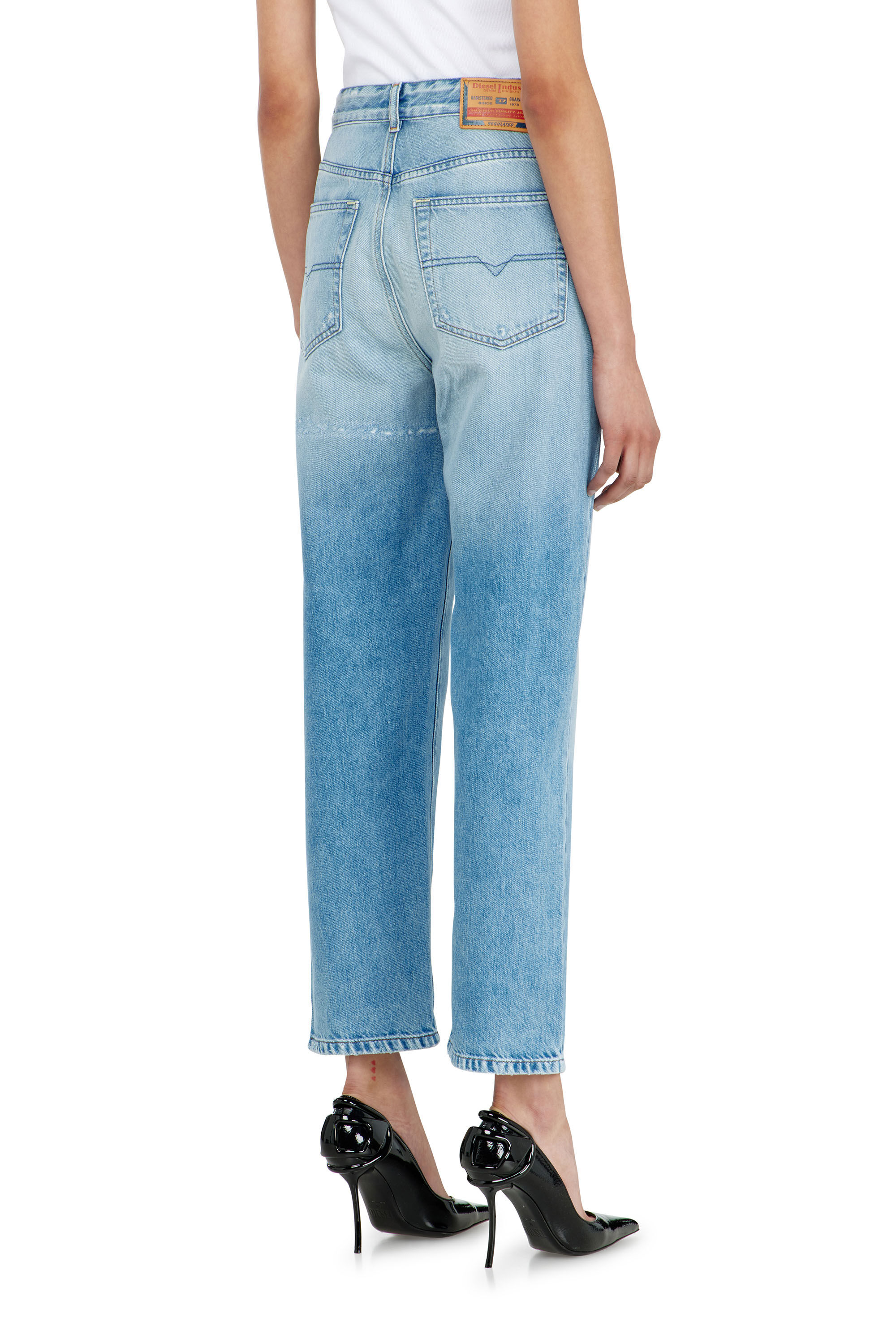 Diesel - Woman's Regular Jeans 1981 D-Went 09P49, Light Blue - 5