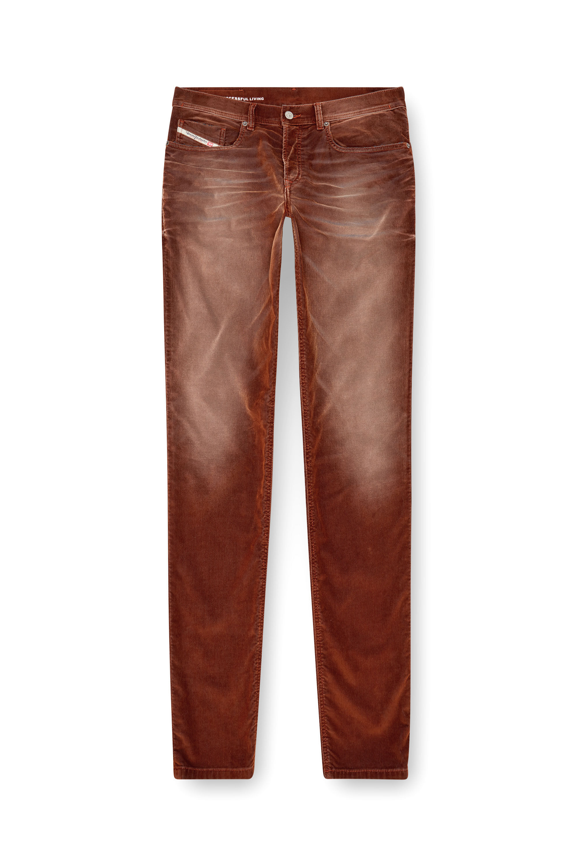 Diesel - Man Tapered Jeans 2023 D-Finitive 003II, Brown - Image 2