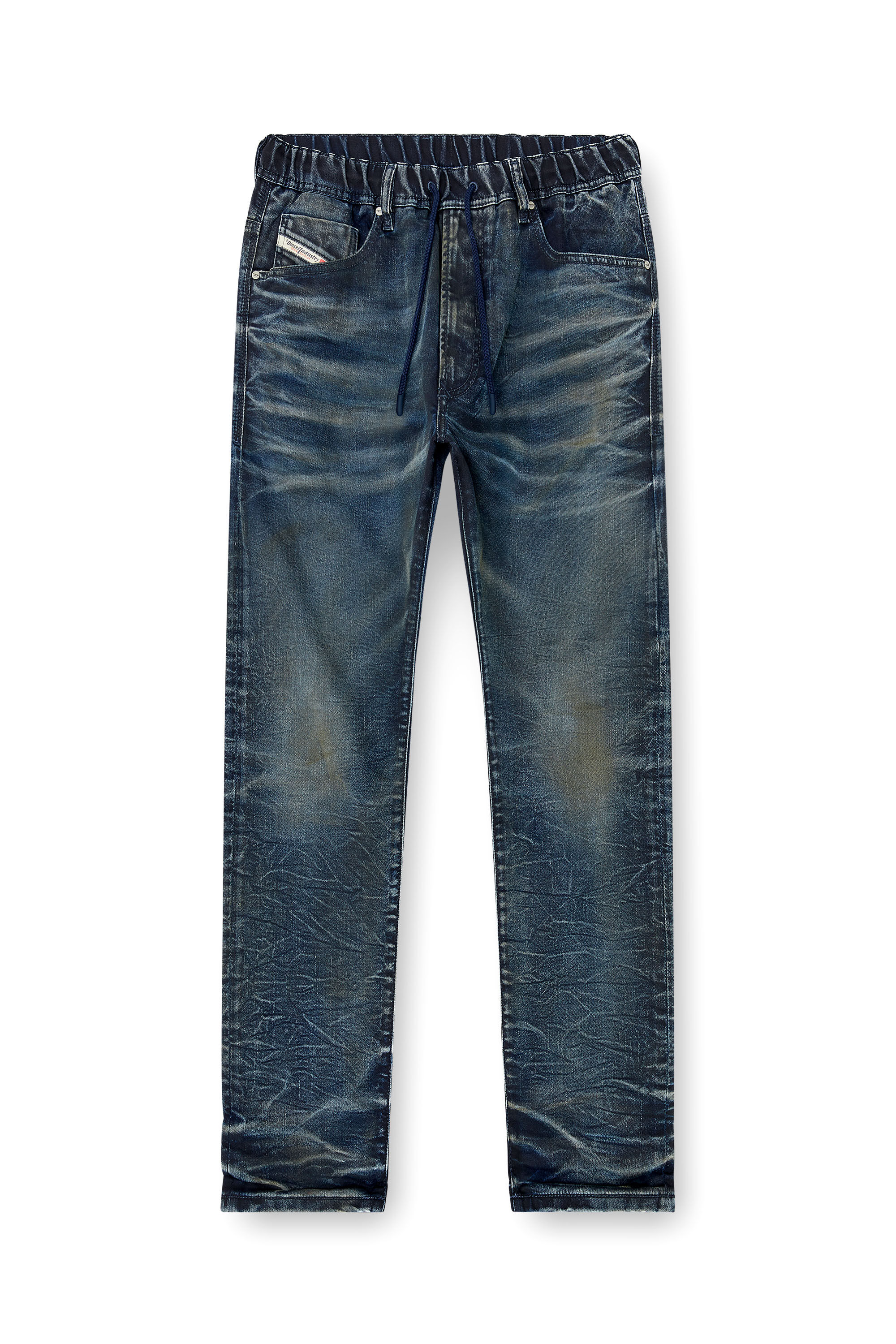 Diesel - Man's Regular 2030 D-Krooley Joggjeans&reg; 068XU, Dark Blue - 6