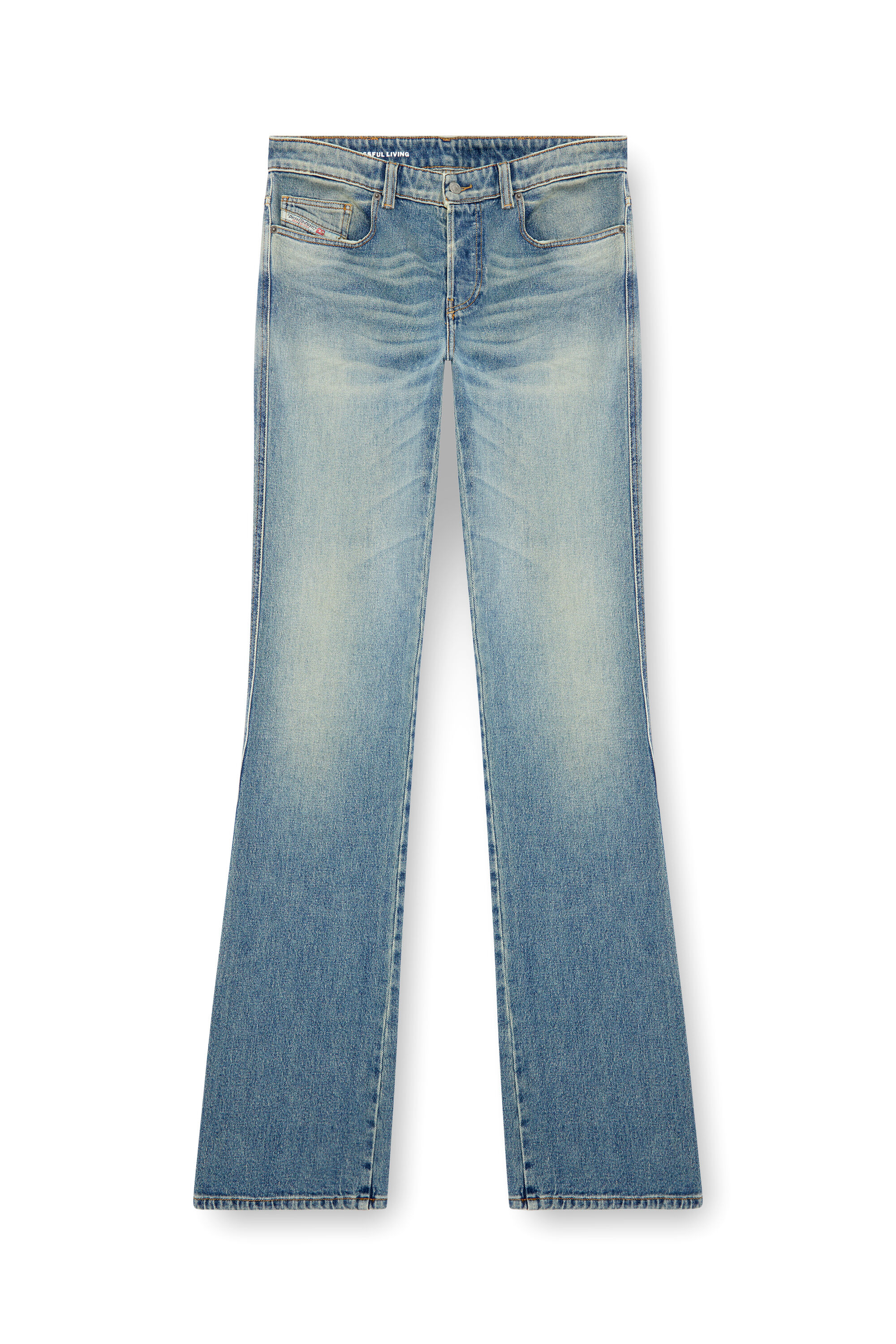 Diesel - Man's Bootcut Jeans 1998 D-Buck 09J55, Light Blue - 2