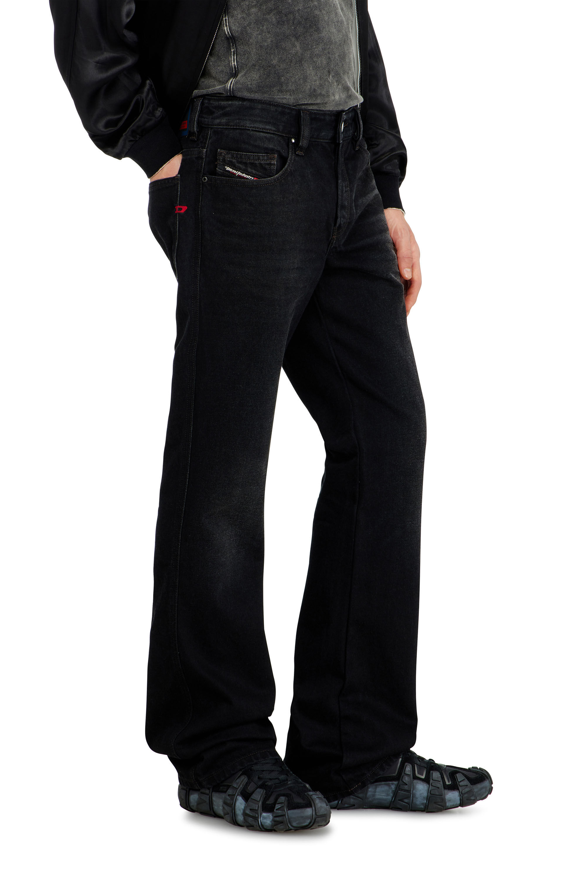 Diesel - Man's Bootcut Jeans 1998 D-Buck 0ADBV, Black - 7