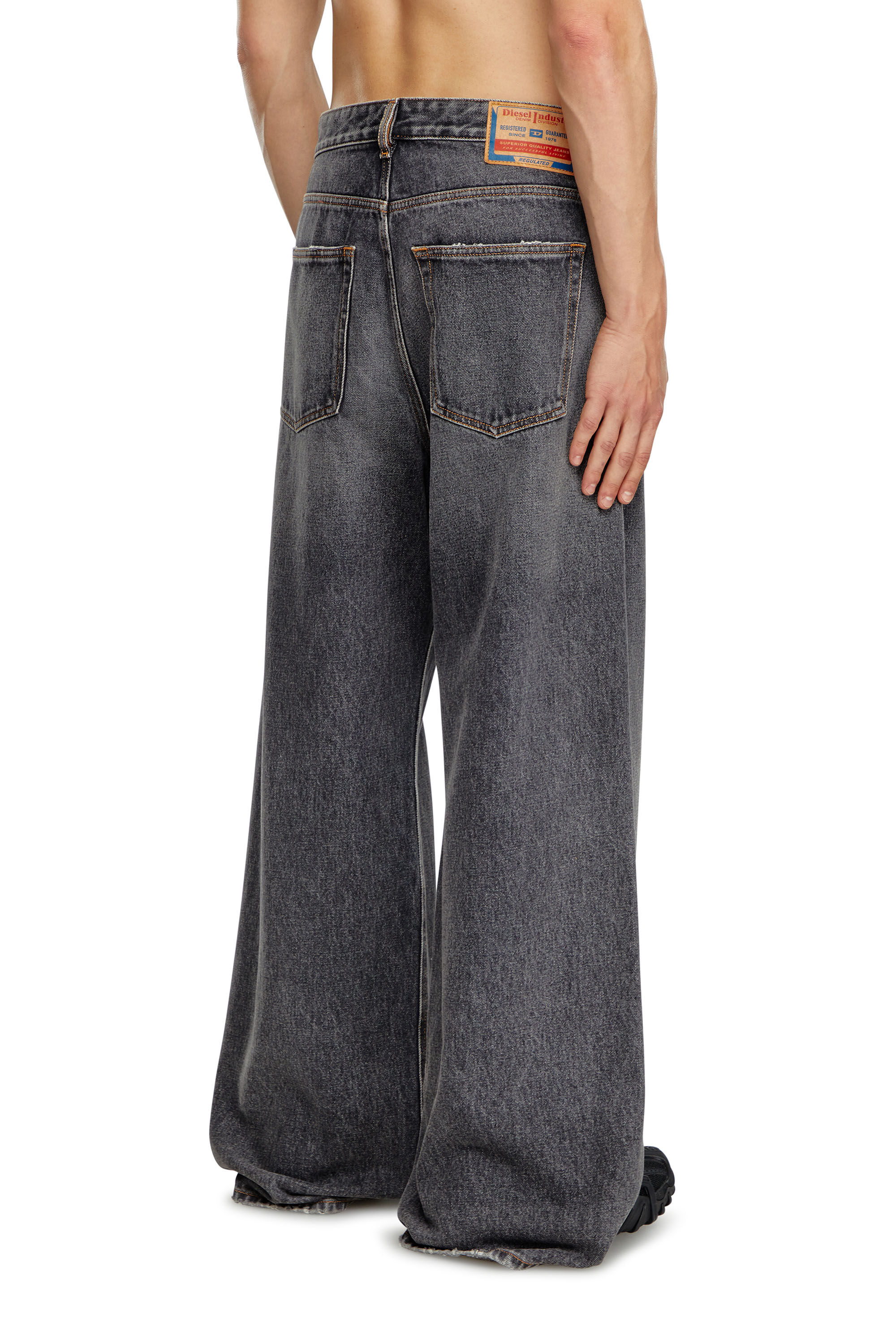 Grey diesel jeans top