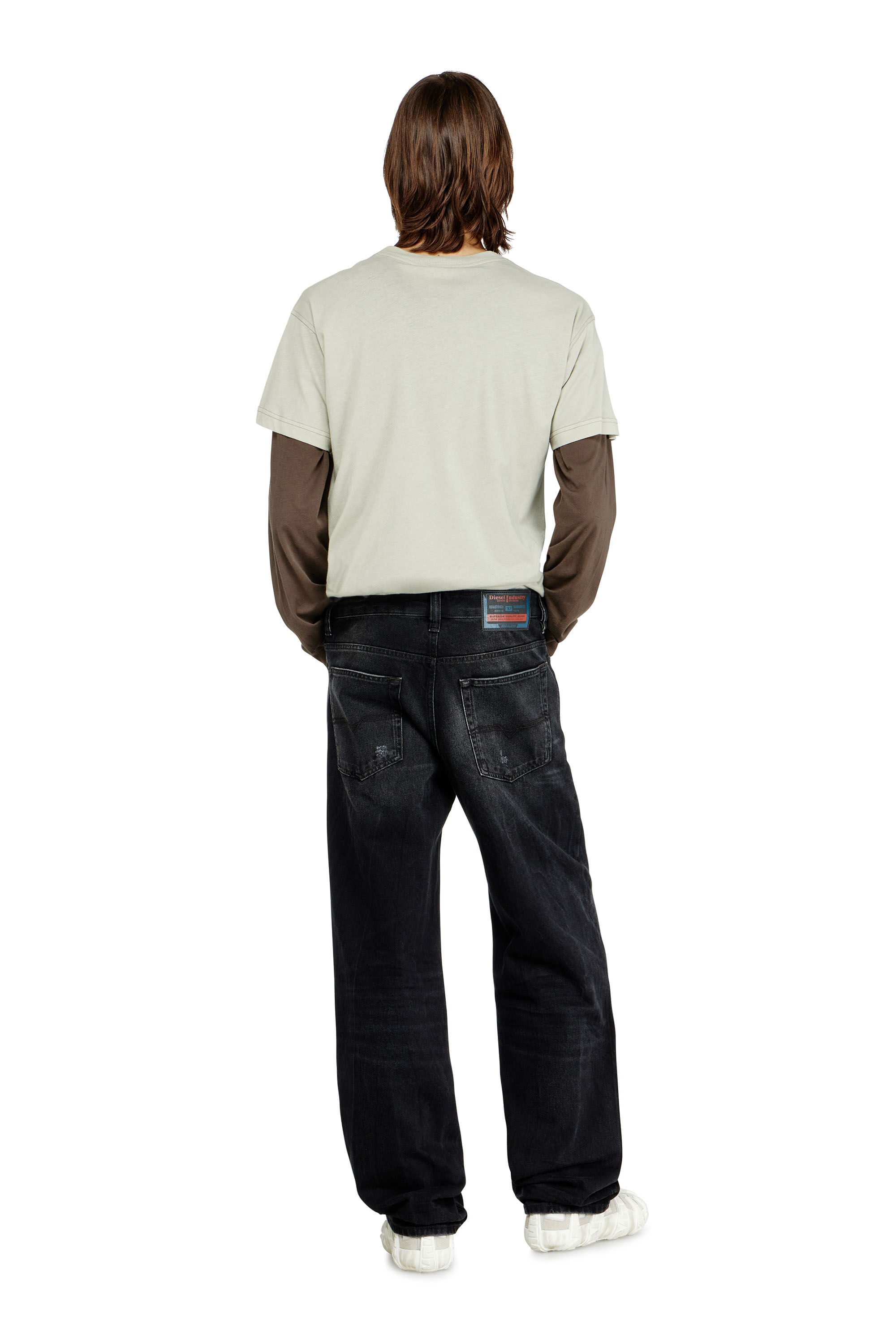 Diesel - Man's Relaxed Jeans 2001 D-Macro 0BEBB, Black - 3