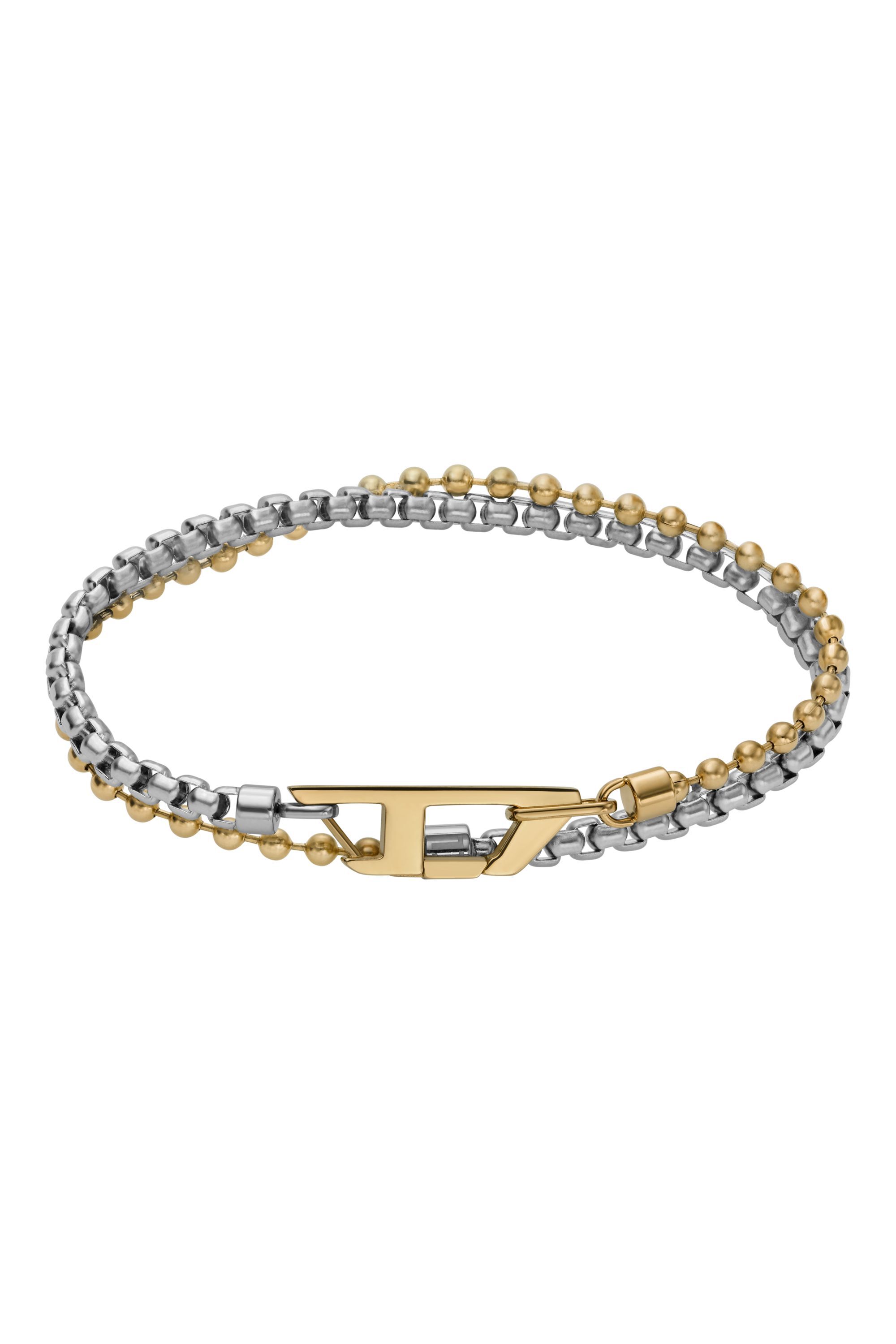 JieDa (ジエダ) Jie-21S-GD05-B SWITCHING BALL CHAIN BRACELET