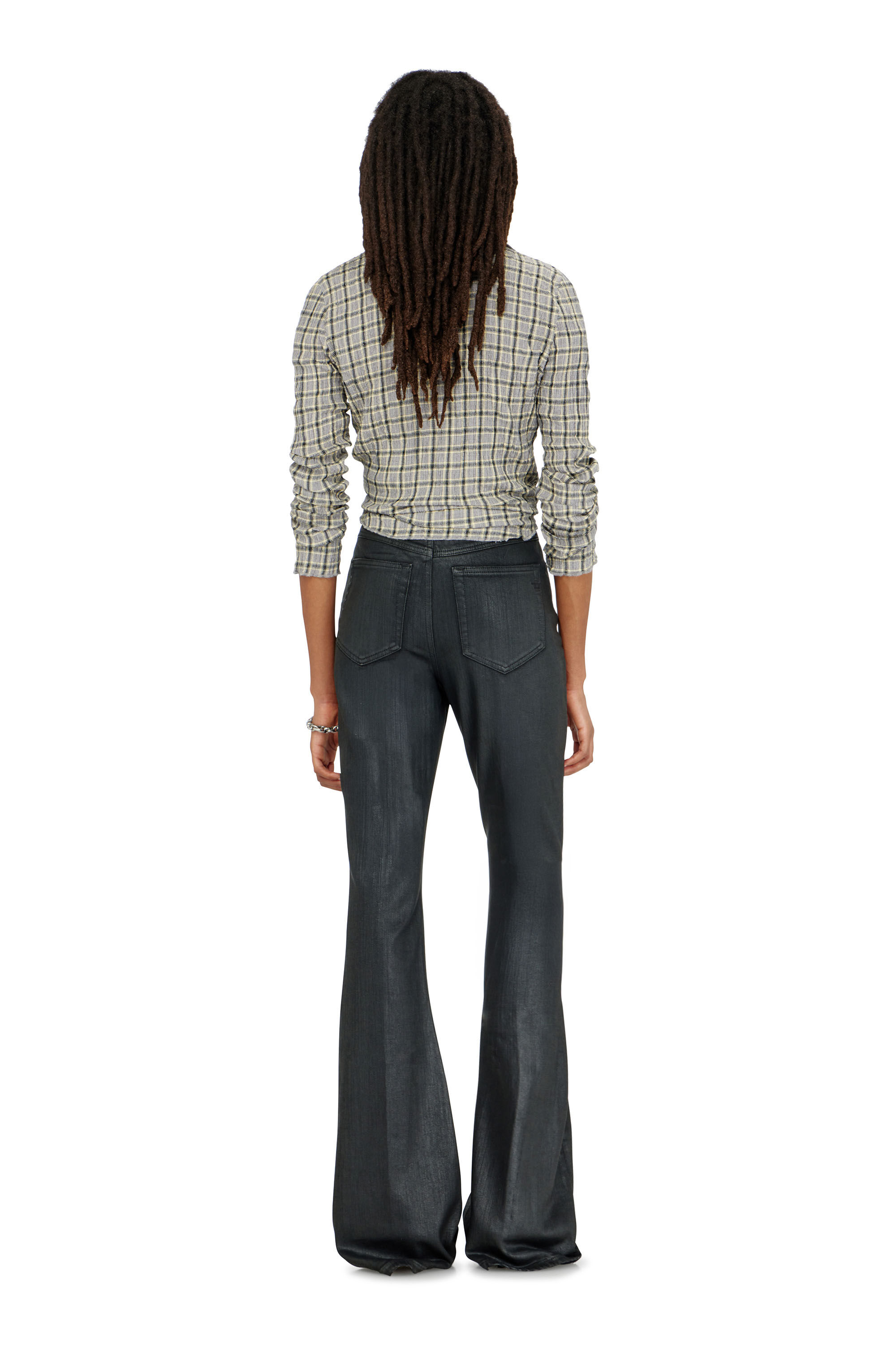Diesel - Woman's Bootcut Jeans 1973 D-Partt 09P78, Black/Dark grey - 3