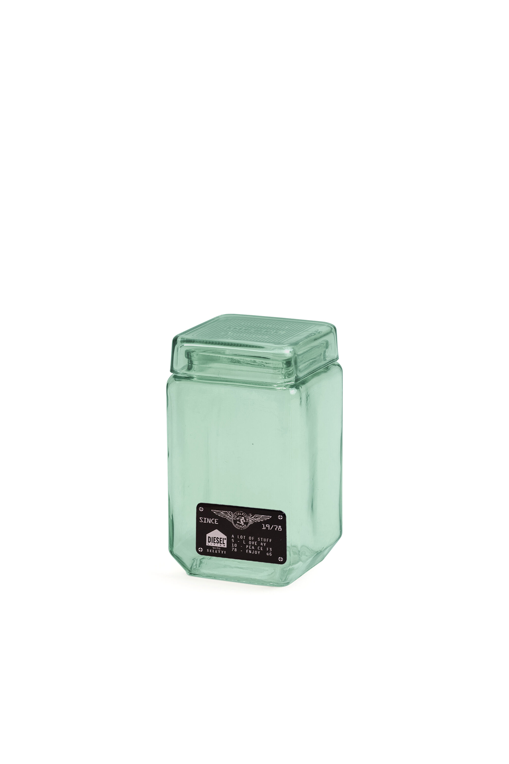 Diesel - 11091 SURVIVAL, Unisex's Industrial Glass Jar with Lid in White - 1