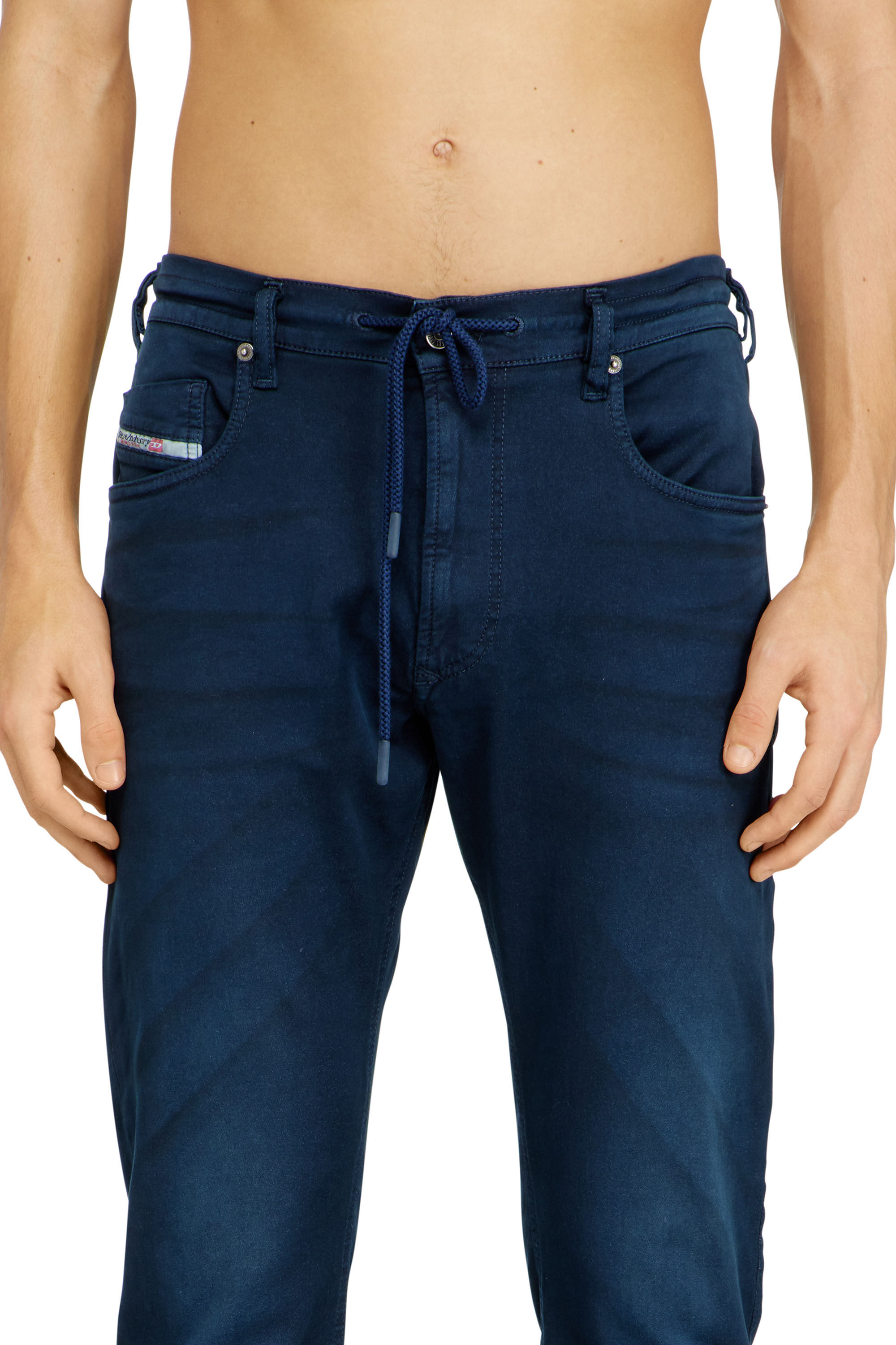 Diesel - Man's Regular 2032 D-Krooley Joggjeans&reg; 0670M, Blue - 5