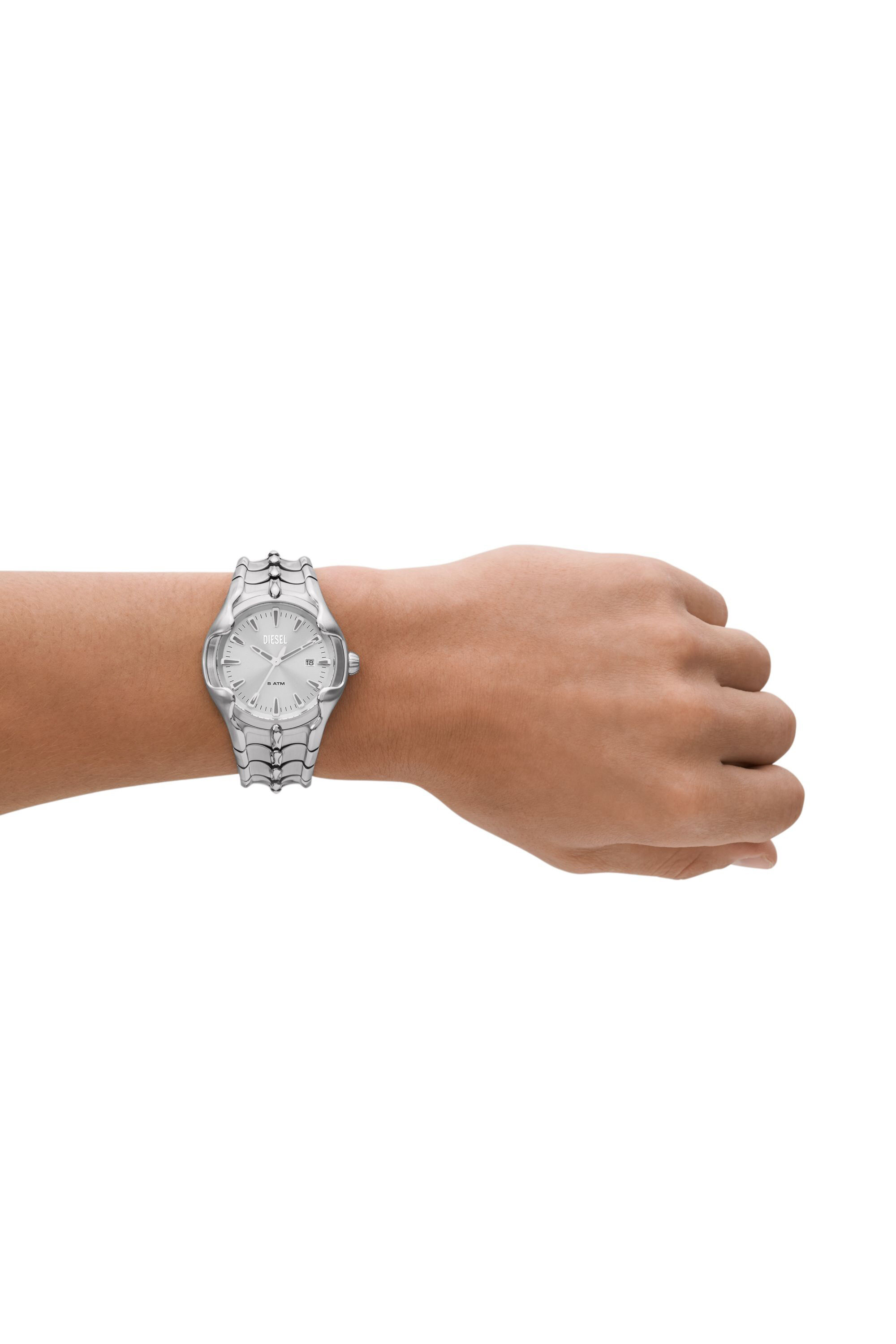 Diesel steel watch shop