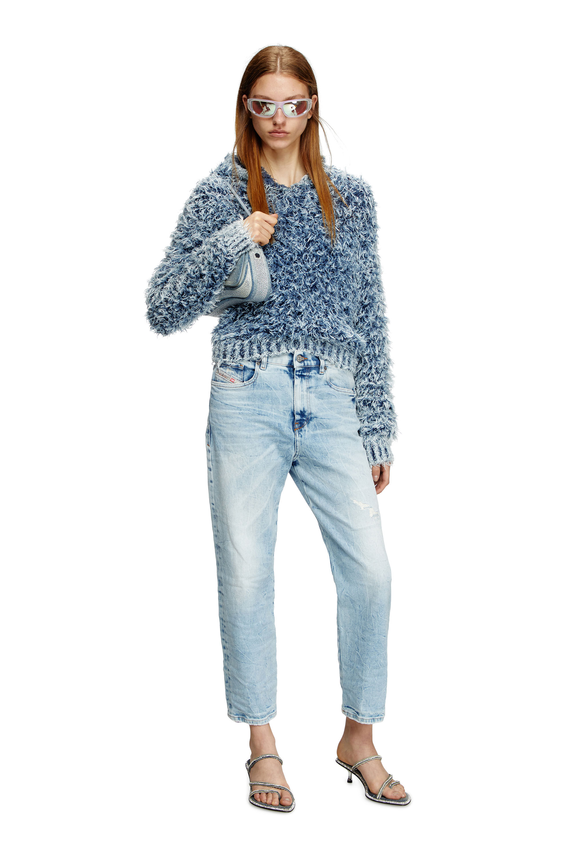 Diesel - Woman's Regular Jeans 2016 D-Air 09L31, Light Blue - 1