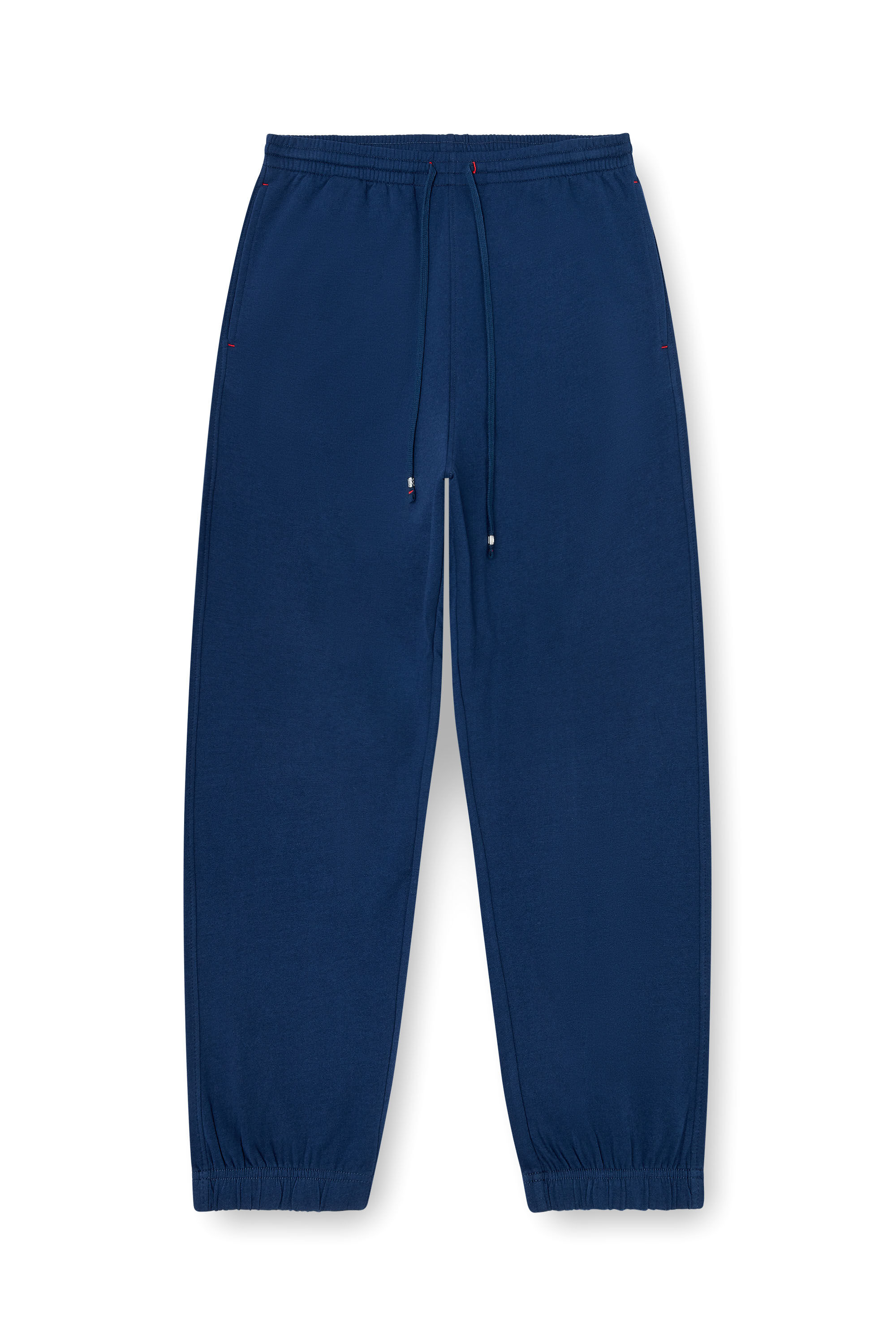 Diesel - LENNY-D-CORE, Man's Sweatpants in peached cotton blend in Blue - 4