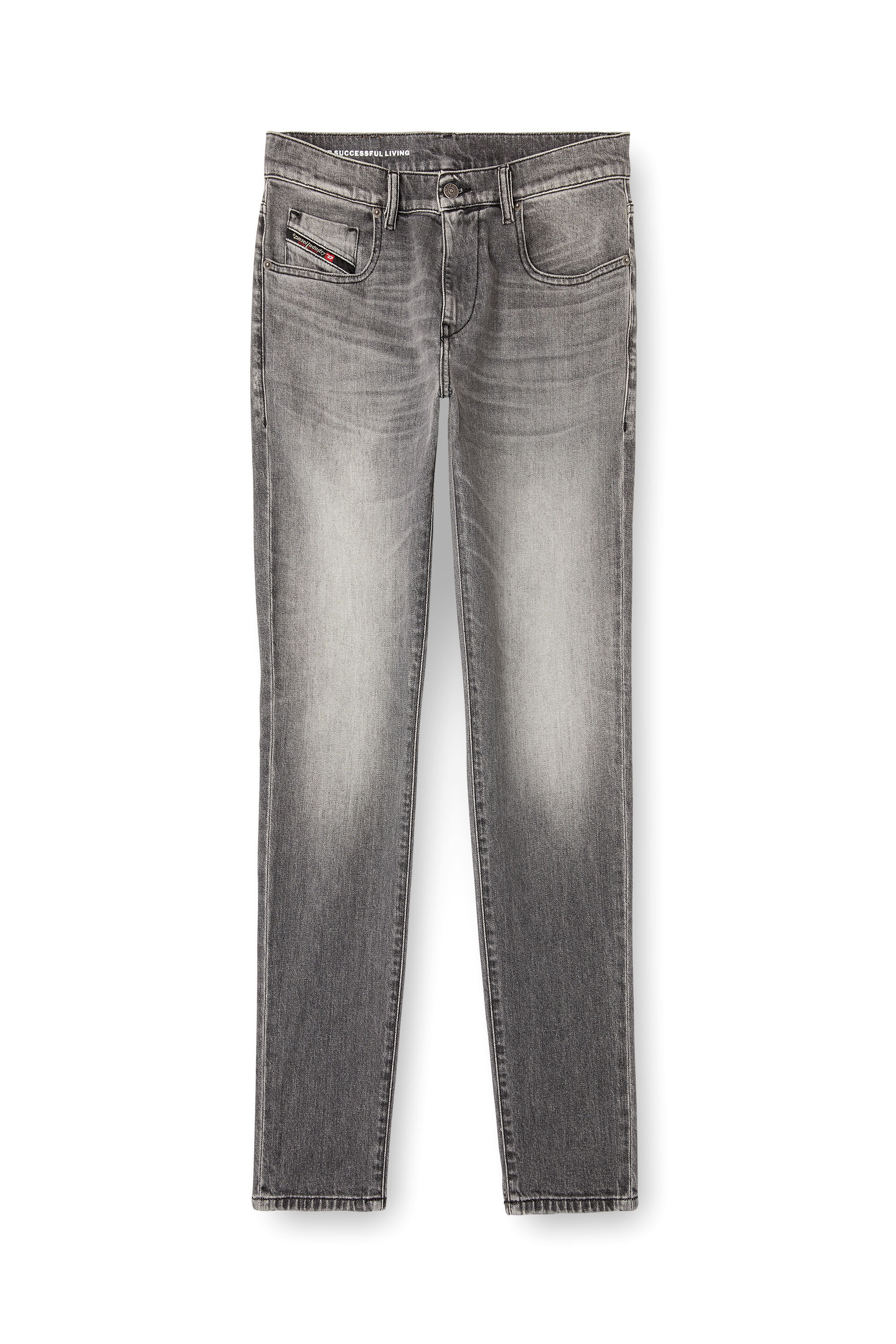 Diesel - Man's Slim Jeans 2019 D-Strukt 09M30, Grey - 2
