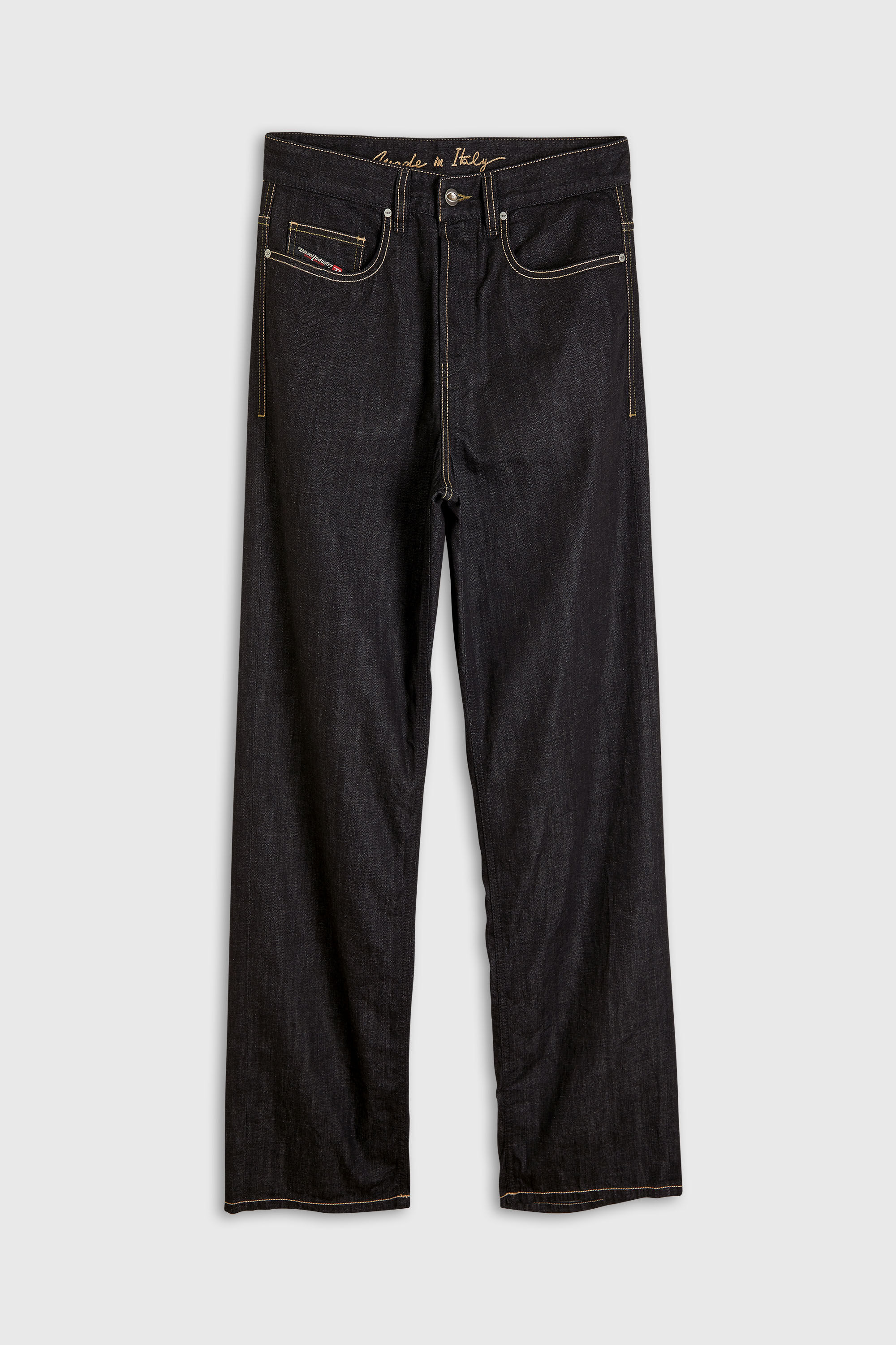 Diesel - Man's Relaxed Jeans 2001 D-Macro 09R42, Black/Dark grey - 6