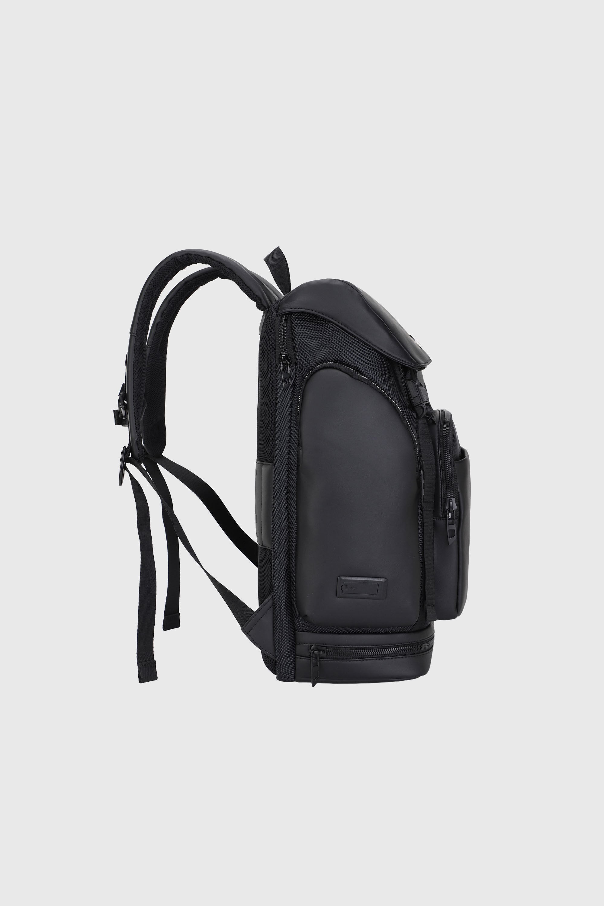 Diesel - DIESEL CARBON FIBER BACKPACK-BLACK  DSB0, Unisex's Functional business backpack in Black - 4