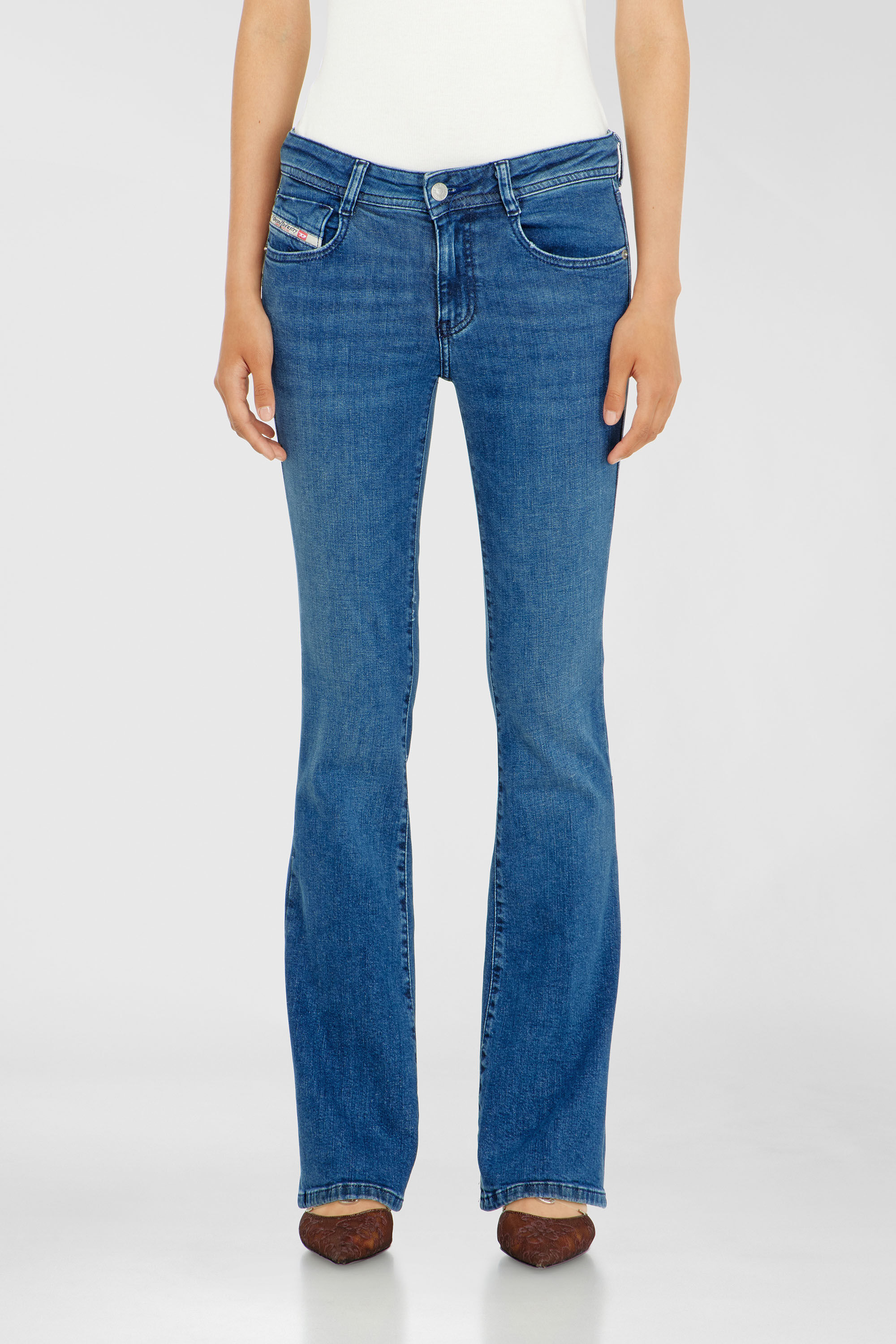 Diesel - Woman's Bootcut Jeans 1969 D-Ebbey 0ADBB, Medium blue - 4