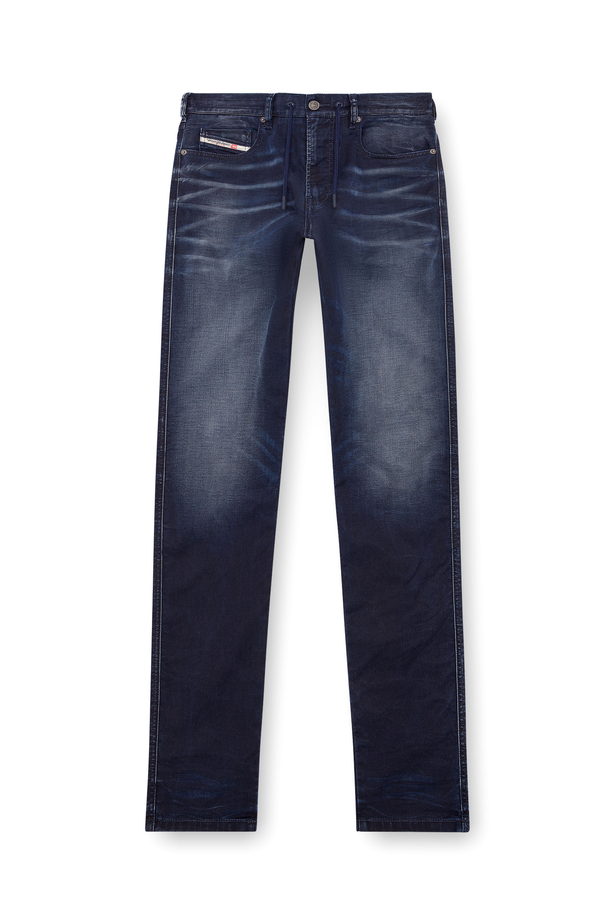 Diesel - Man's Slim 2060 D-Strukt Joggjeans® 068LY, Dark Blue - 2