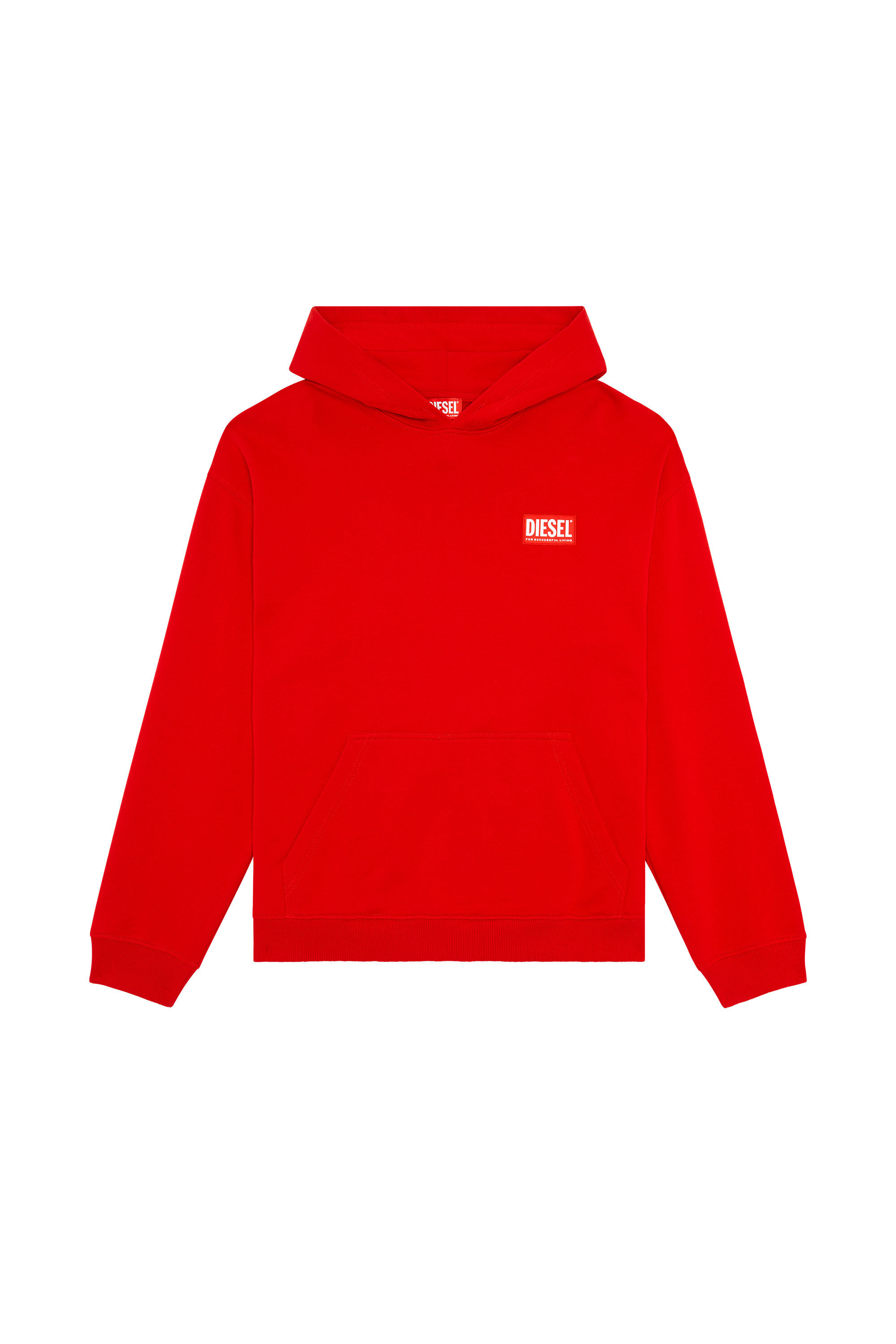 Diesel - S-NLABEL-HOOD-L1, Red - Image 2