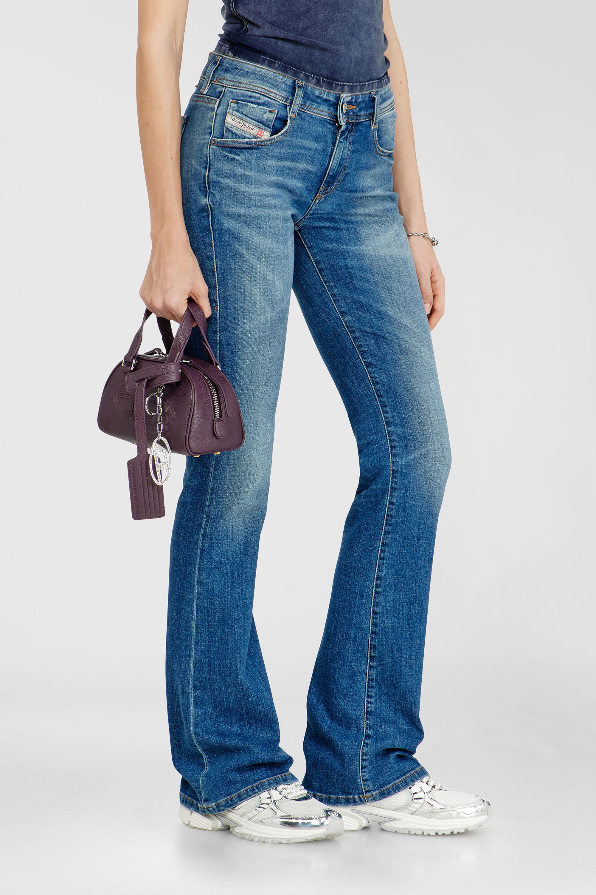 Diesel - Woman's Bootcut Jeans 1969 D-Ebbey 09J33, Medium blue - 7