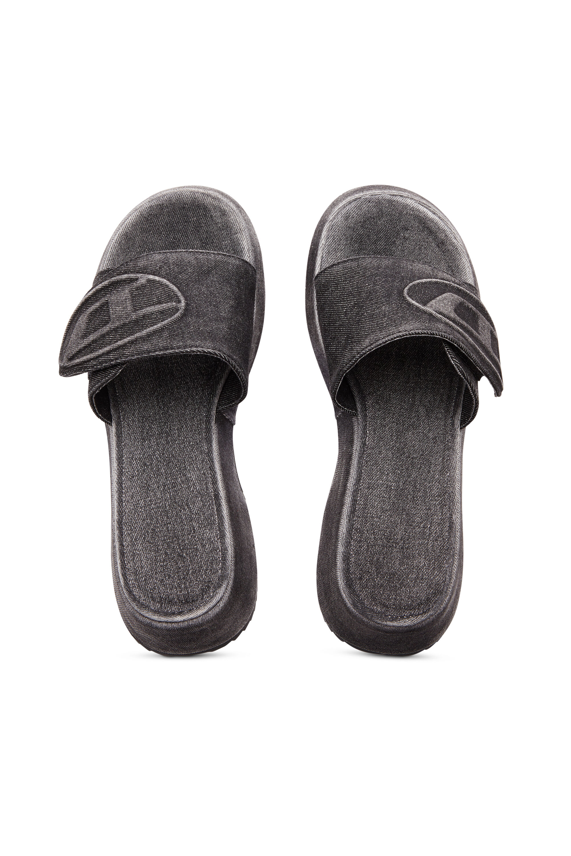 【DS25SS732】DIESEL サンダル Y03347 P5254 SA-SLIDE D DENIM Diesel Sa-Slide D Denim Slides | Blue | FARFETCH