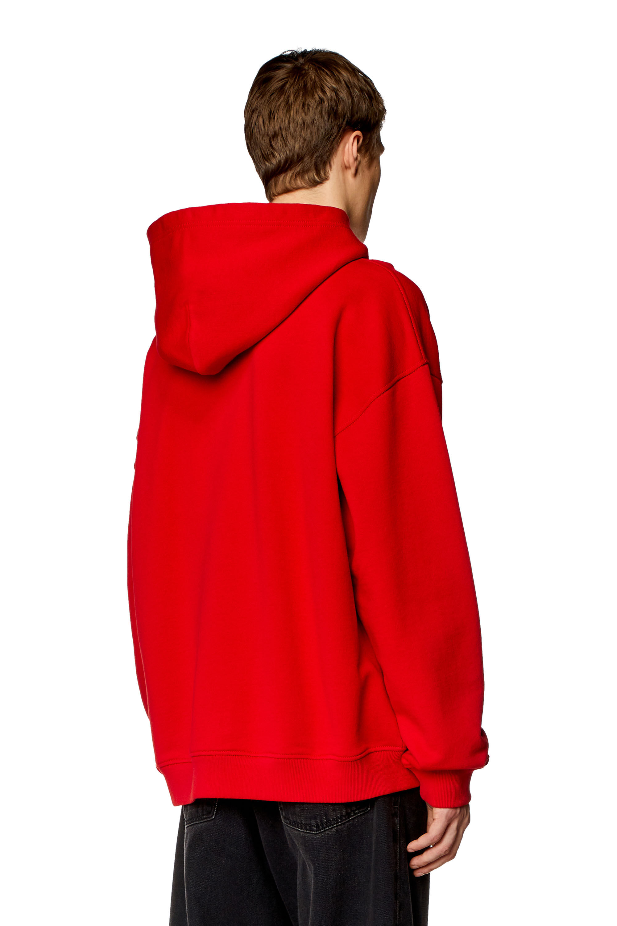 Diesel - S-NLABEL-HOOD-L1, Red - Image 4