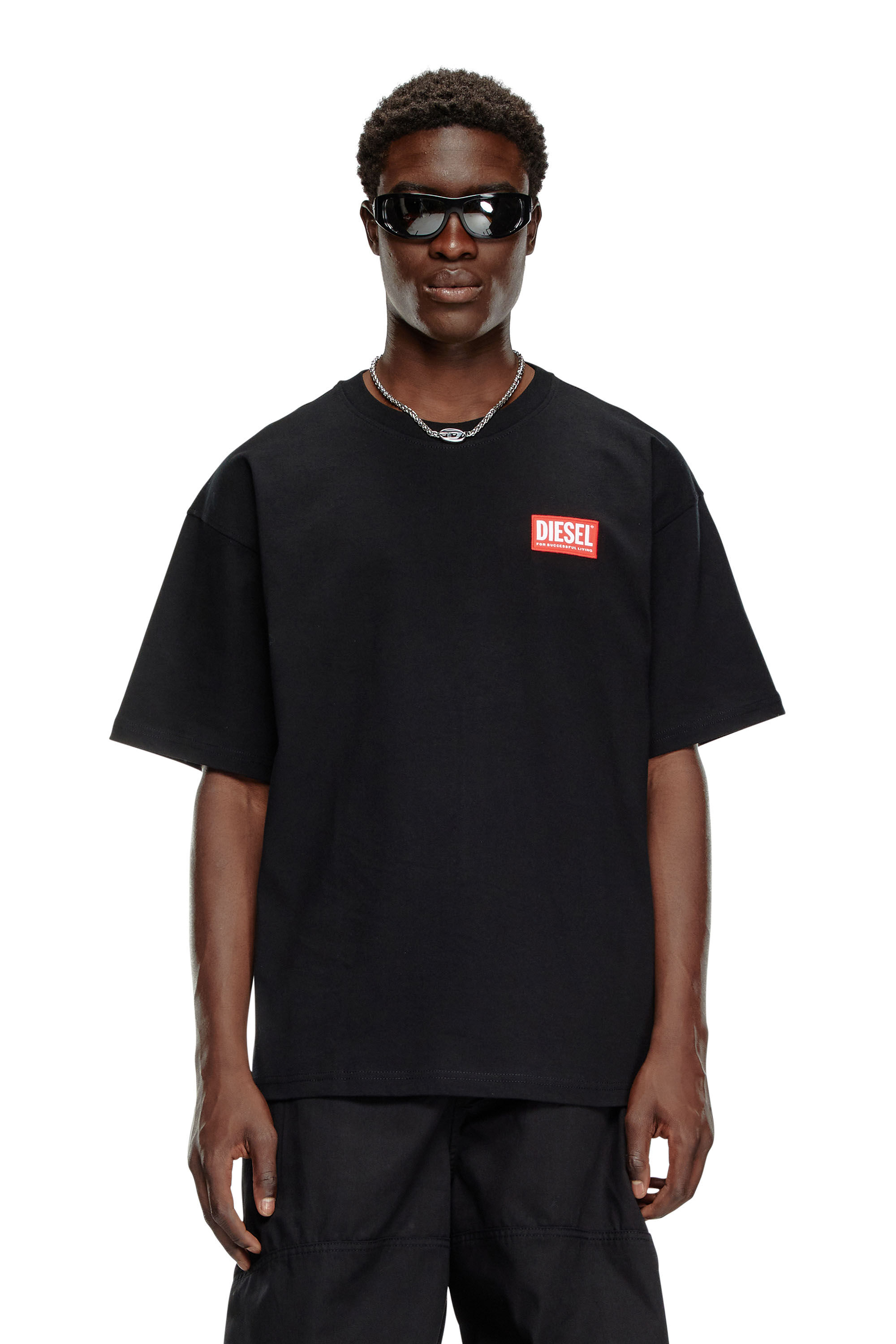 Diesel - T-BOXT-LAB, Black - Image 3