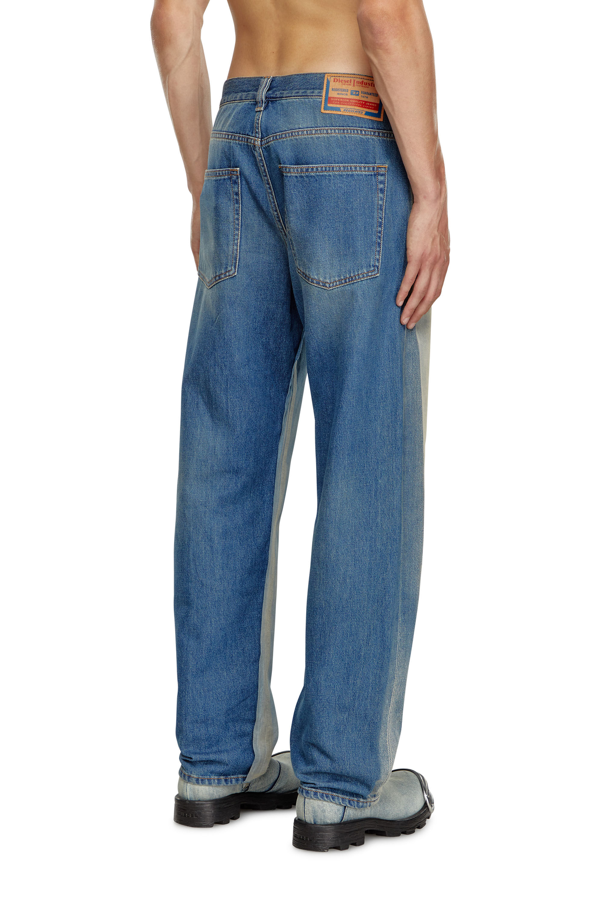 Diesel - Man's Straight Jeans 2010 D-Macs 09K22, Medium blue - 4