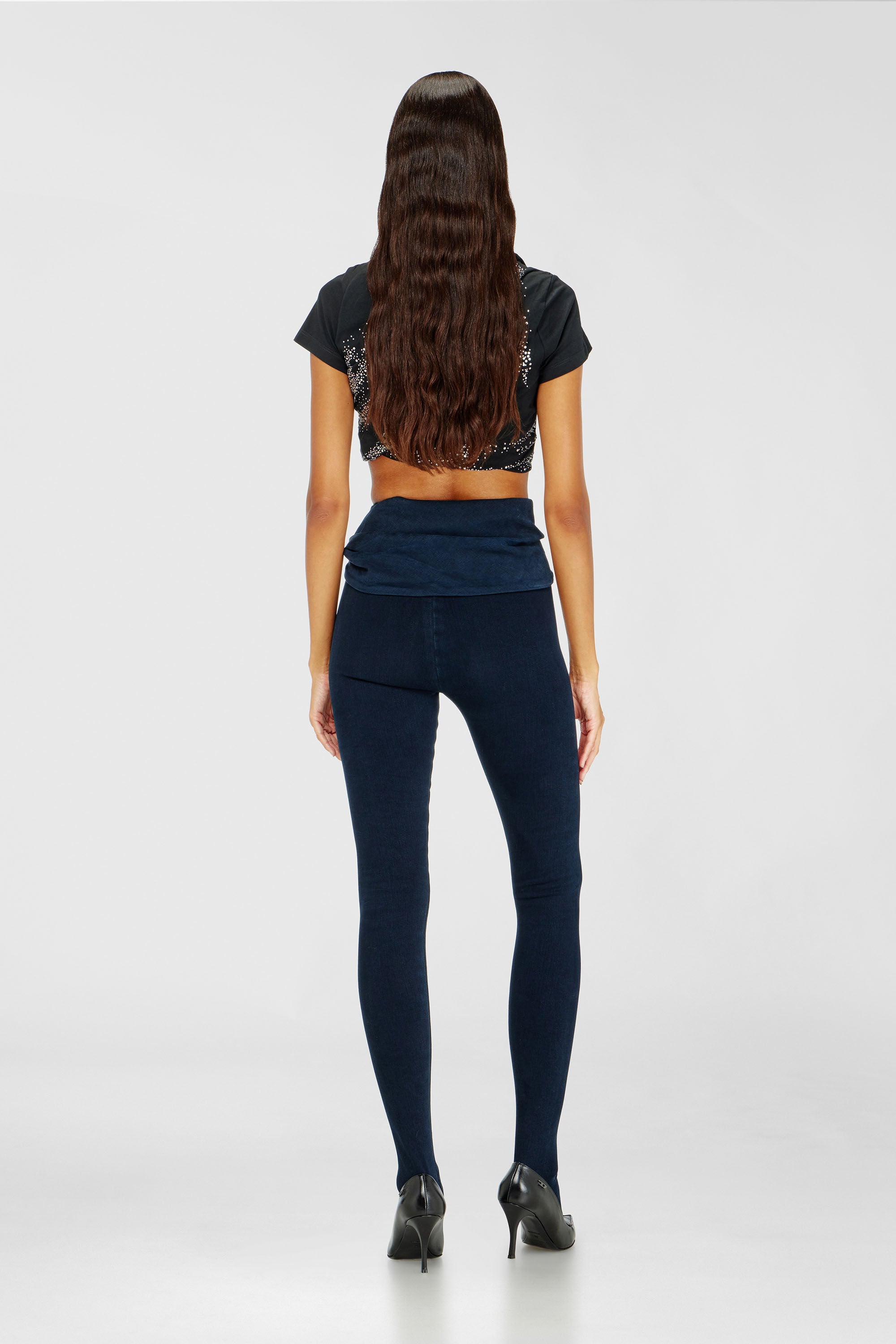 Diesel - Woman's Skinny Jeans D-Velly 09R36, Dark Blue - 3
