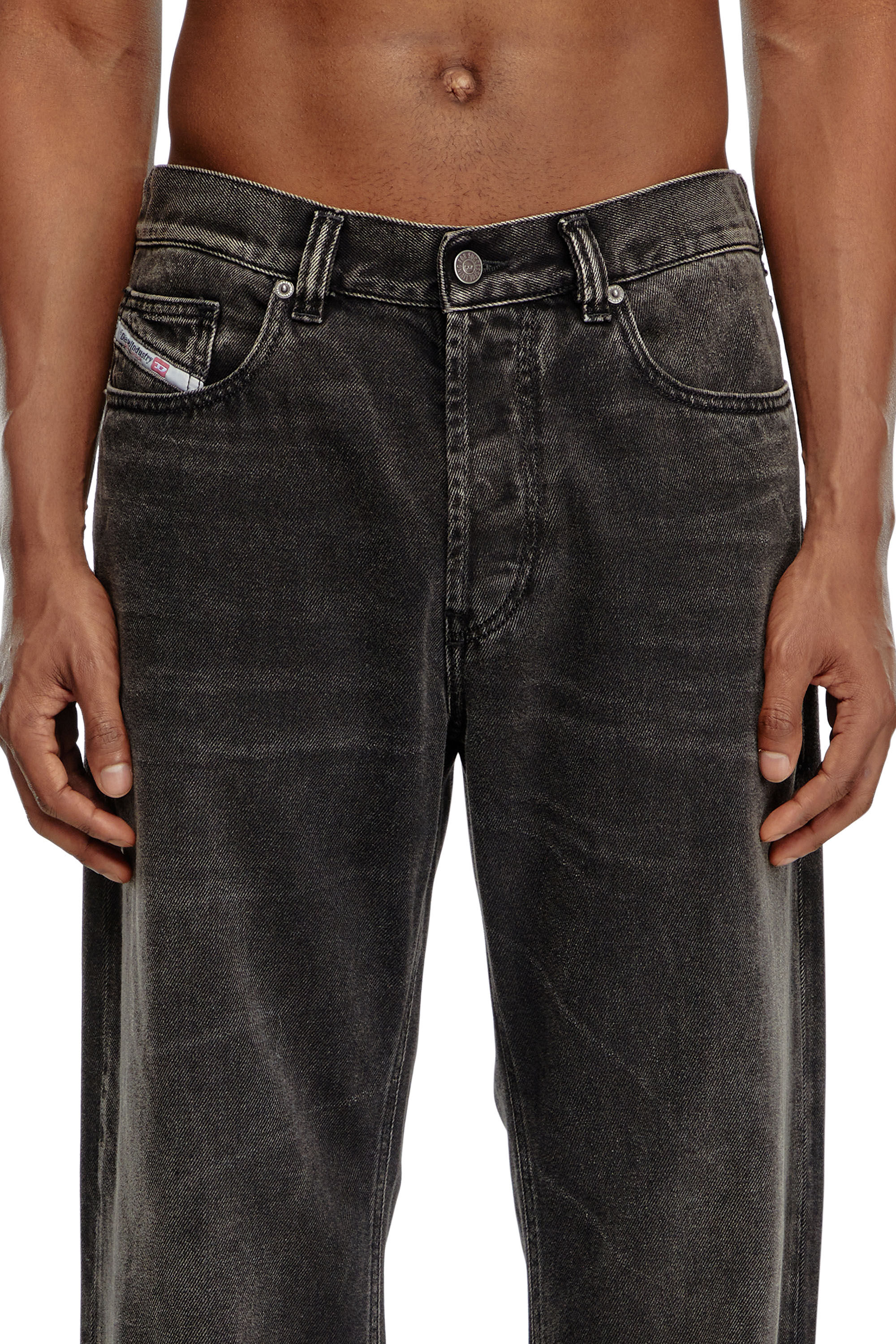 Diesel - Man's Straight Jeans 2010 D-Macs 09J96, Black/Dark grey - 5