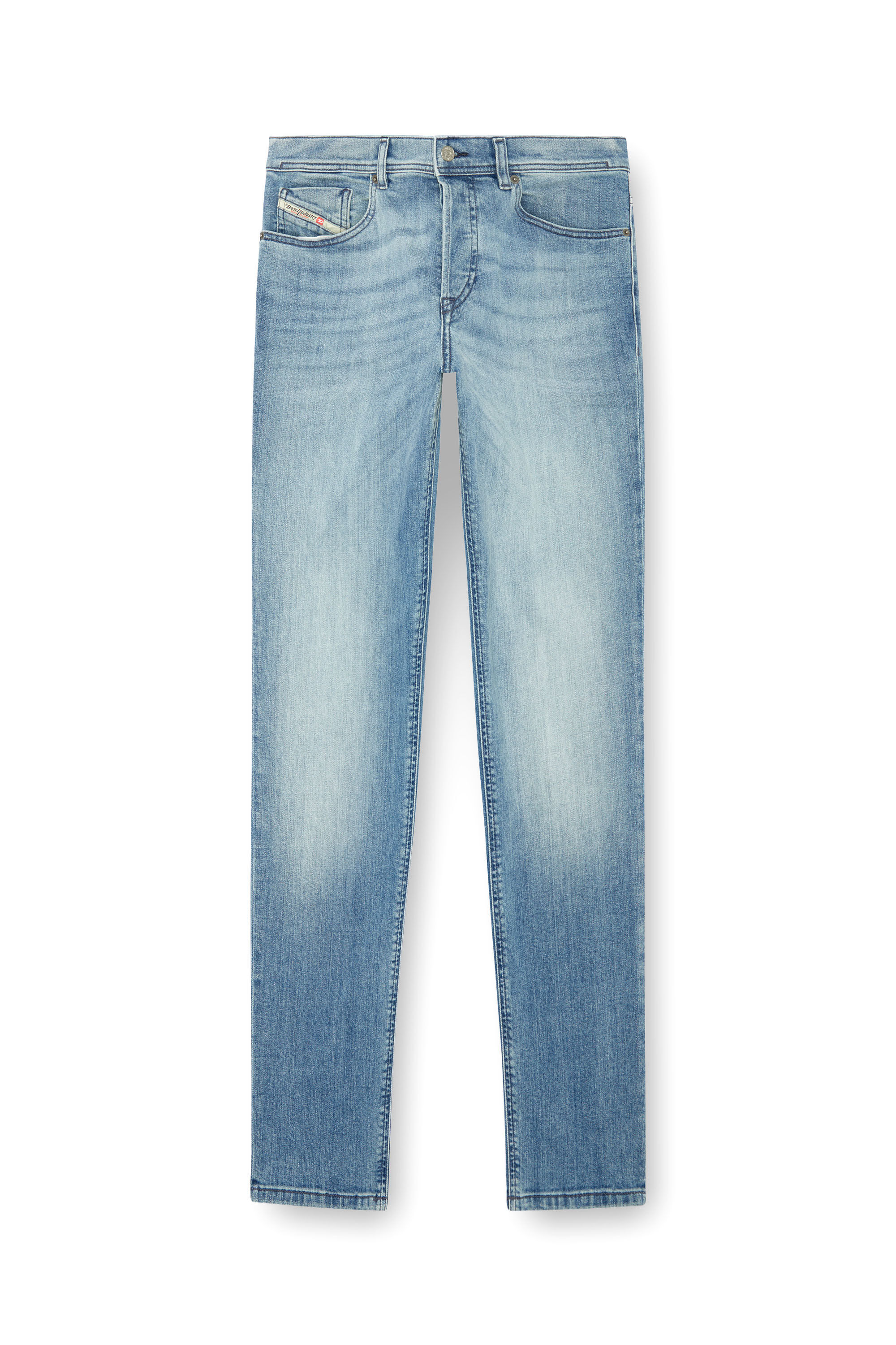 Diesel - Man's Tapered Jeans 2023 D-Finitive 0GRDI, Light Blue - 2