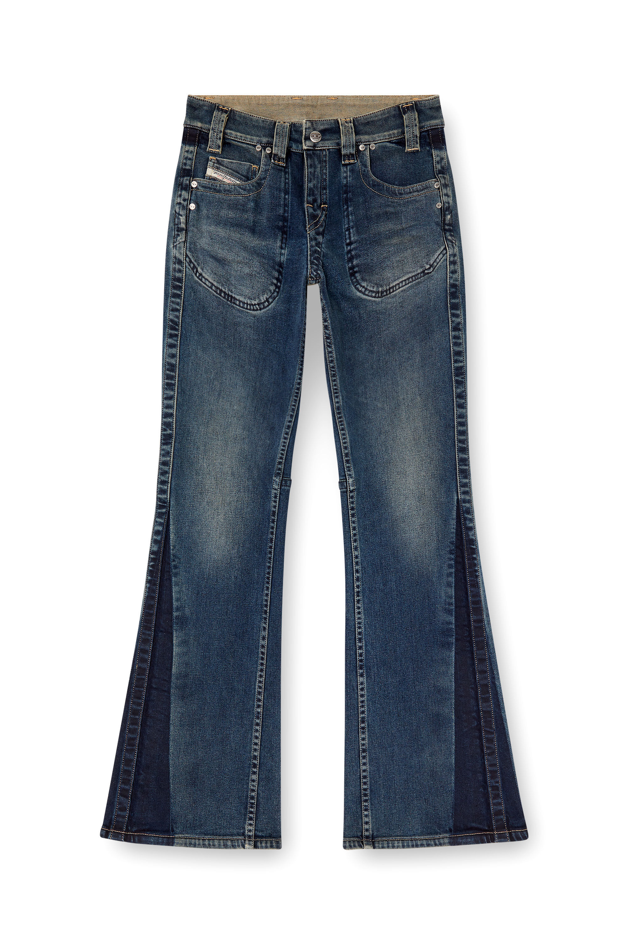 Diesel - Woman's Bootcut Jeans D-Resh 09J06, Medium blue - 2