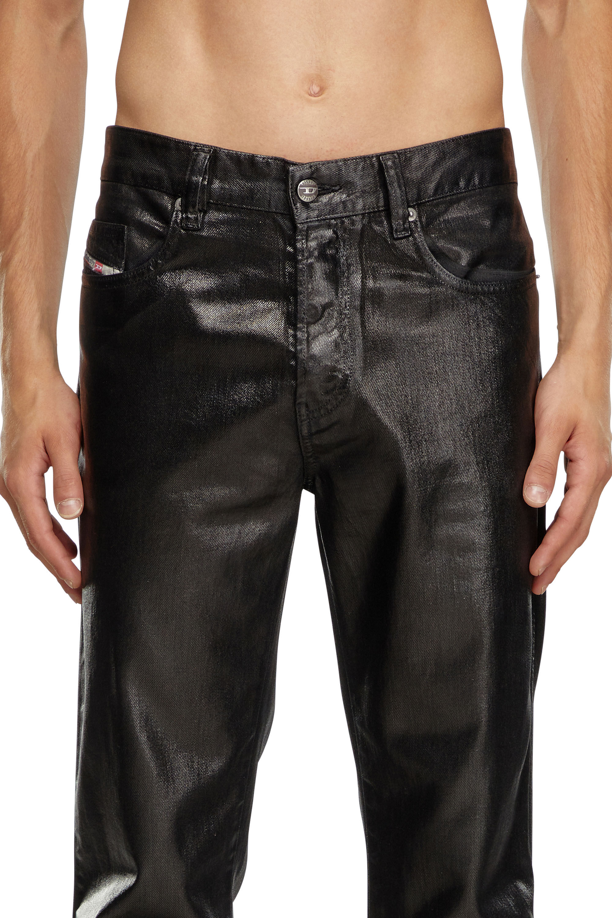 Diesel - Man's Bootcut Jeans 1998 D-Buck 068MR, Black/Dark grey - 5