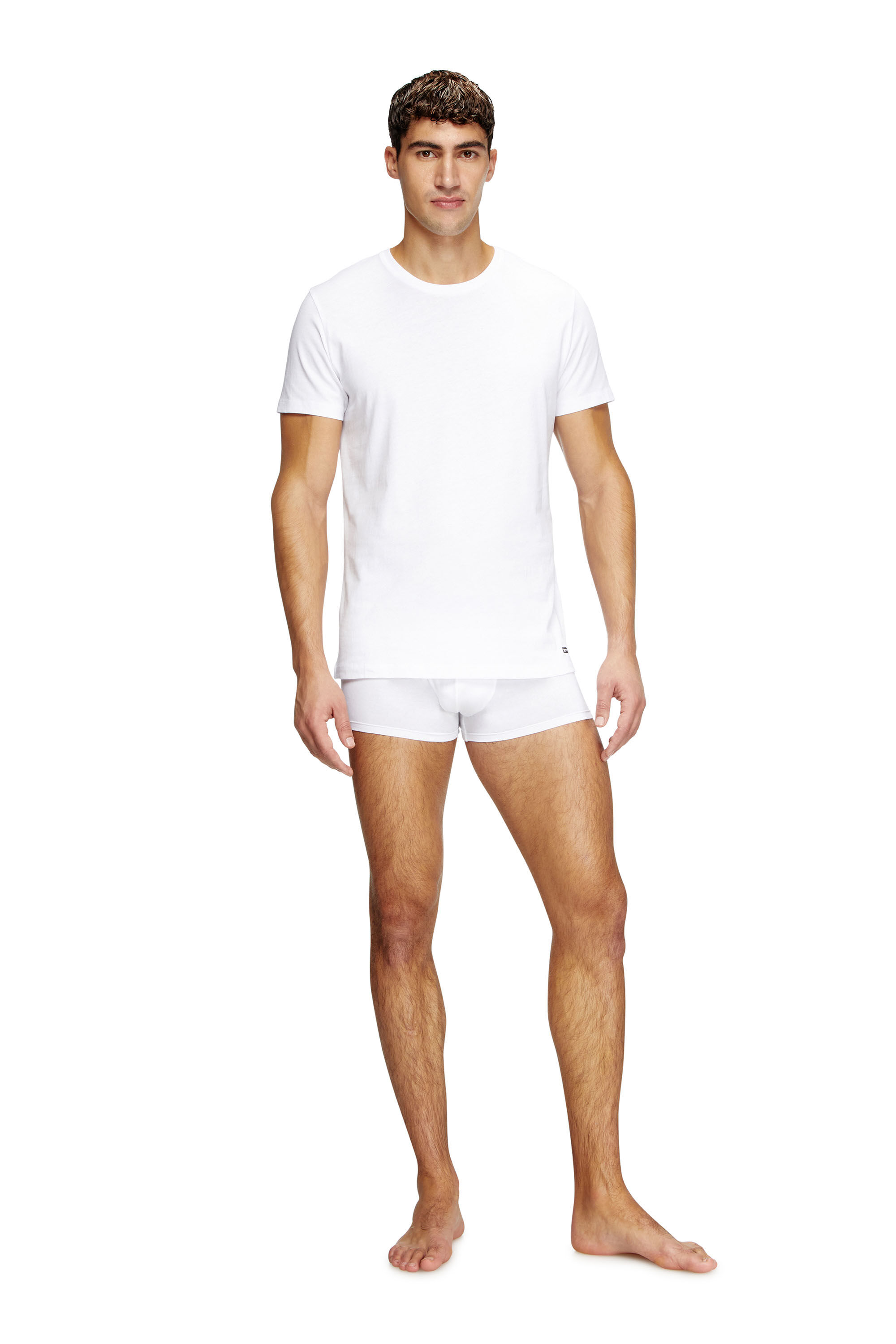 Diesel - RANDAL-D-BOX-3PACK, Man's Three-pack of T-shirts in White - 1