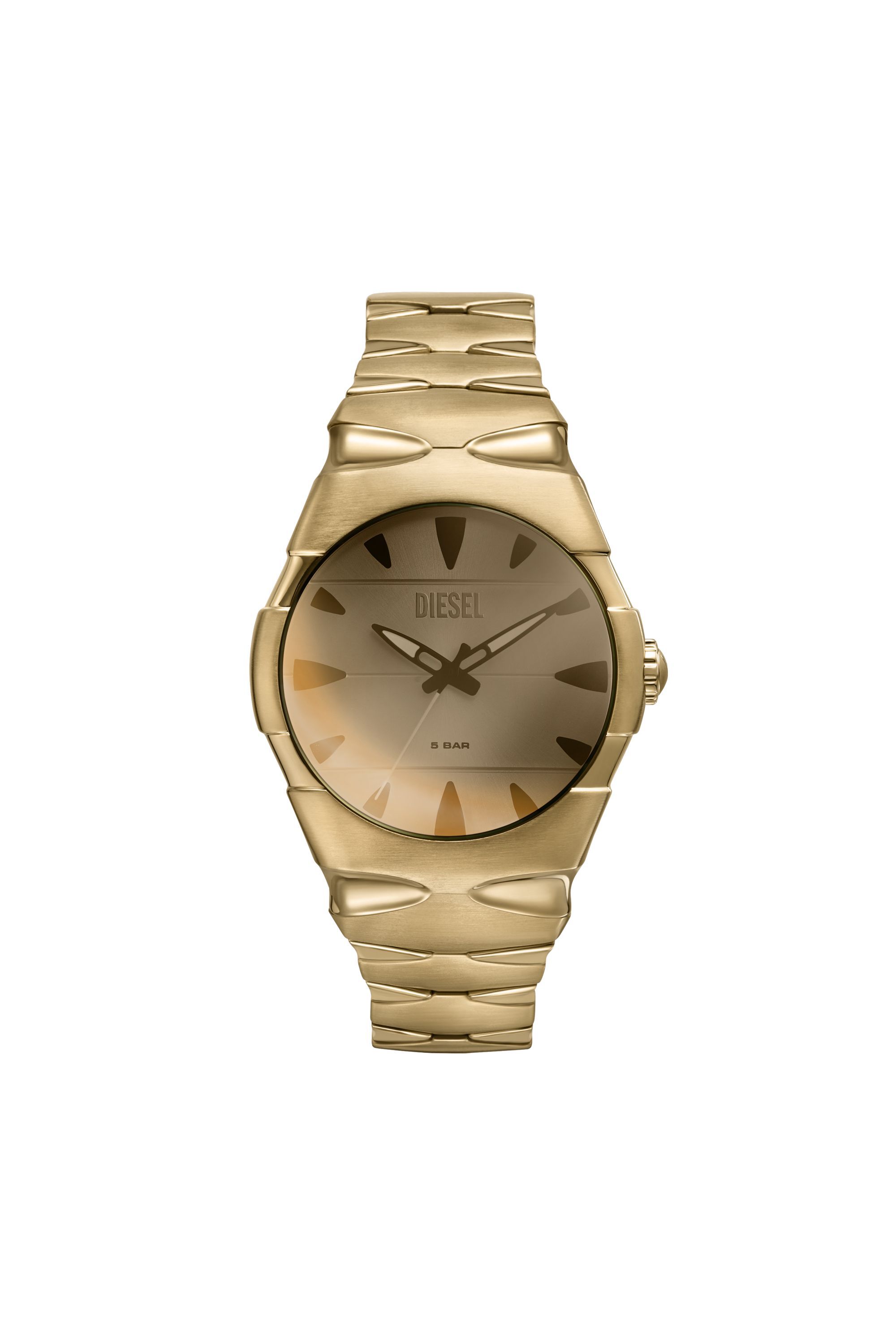 Diesel - DZ2214, Man's D-Sruptor Stainless Steel Watch in Gold - 1