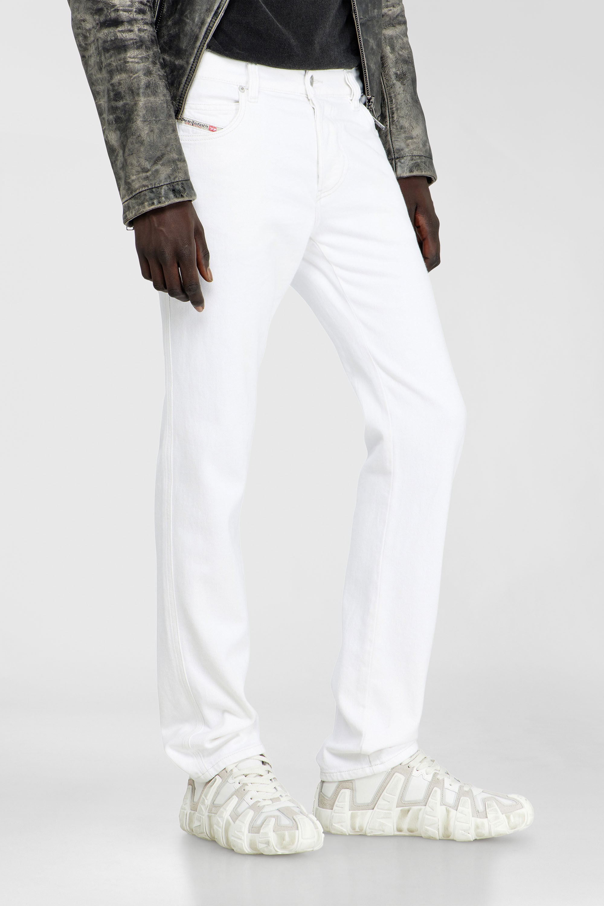 Diesel - Man's Slim Jeans 1993 D-Vyl 09N92, White - 7