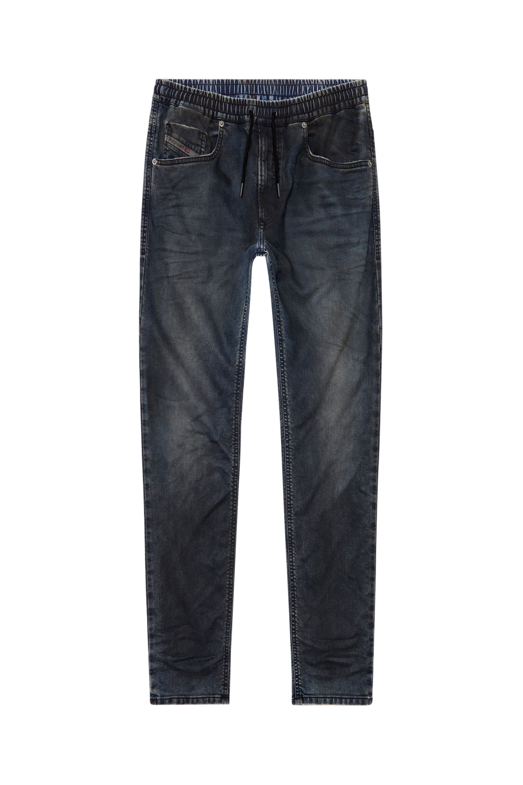 Diesel - Man Tapered 2030 D-Krooley Joggjeans® 068JC, Dark Blue - Image 2