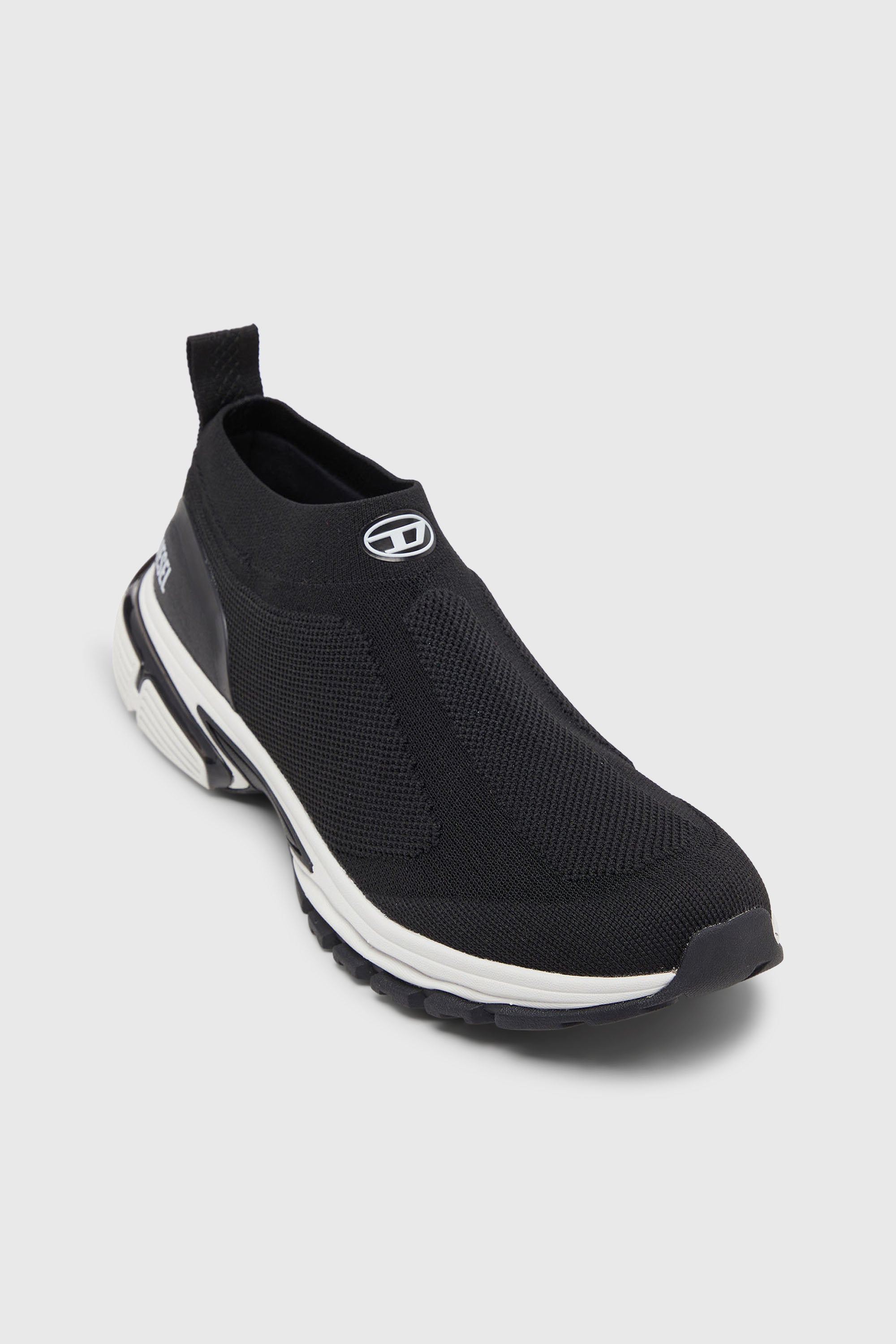 Diesel - S-PRO-V-DENSE-SOCKS, Man's Pro-V-Dense-Slip-on knit sock sneakers in Black - 6