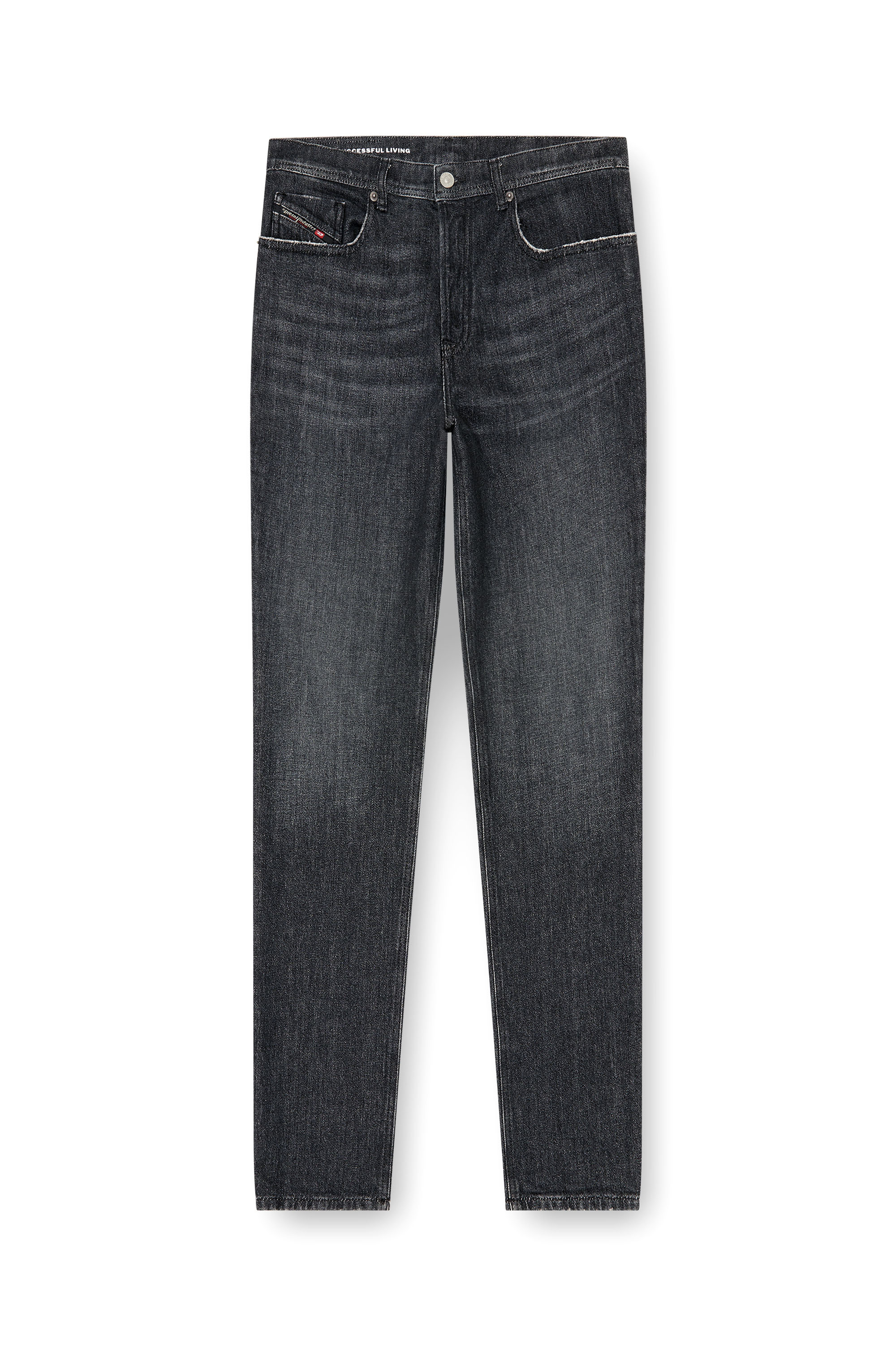 Diesel - Man's Regular Jeans 2023 D-Finitive 09P79, Black/Dark grey - 2
