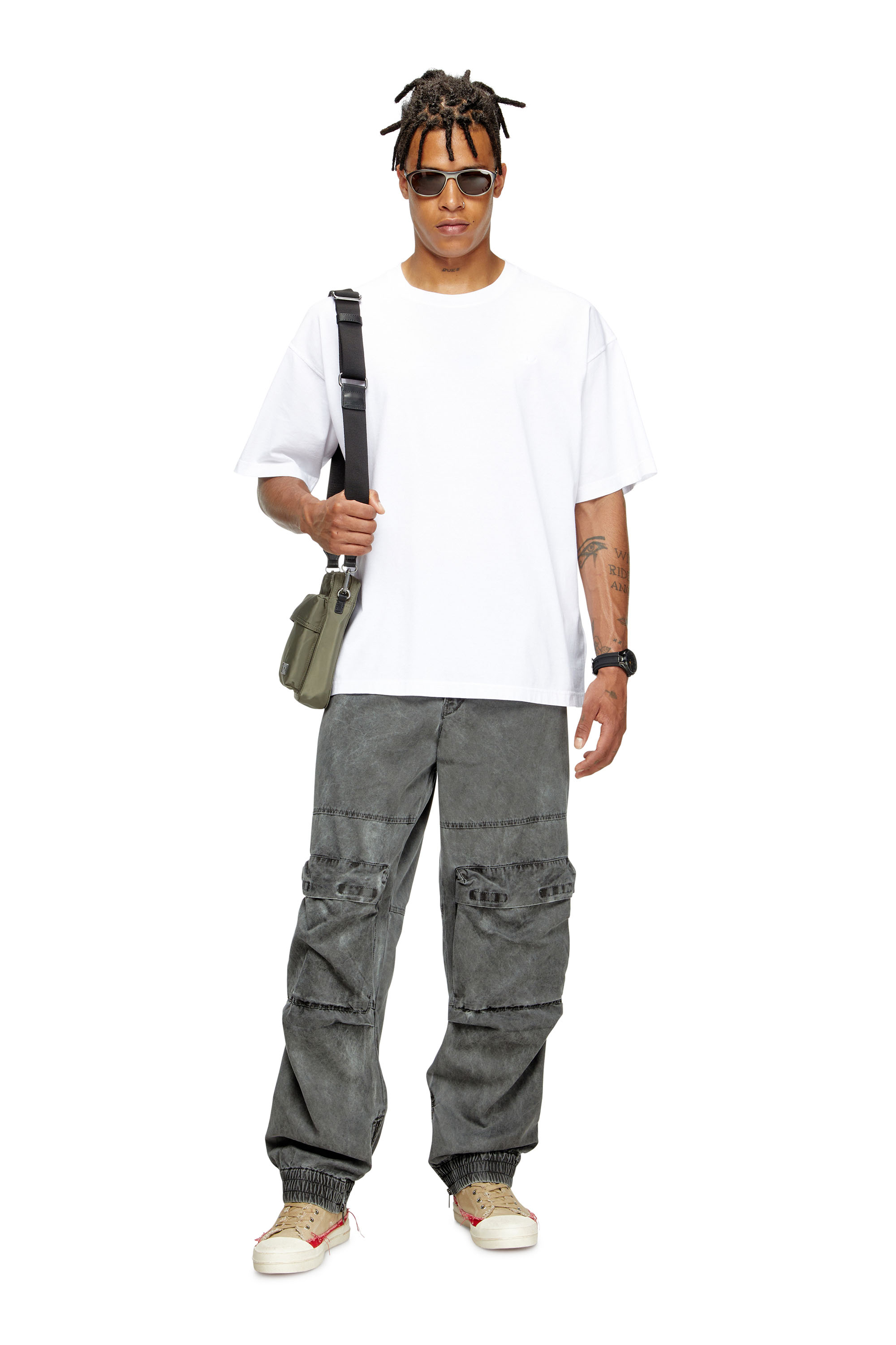 Diesel - T-BOXT-T24, Man's T-shirt with Oval D logo in null - 2
