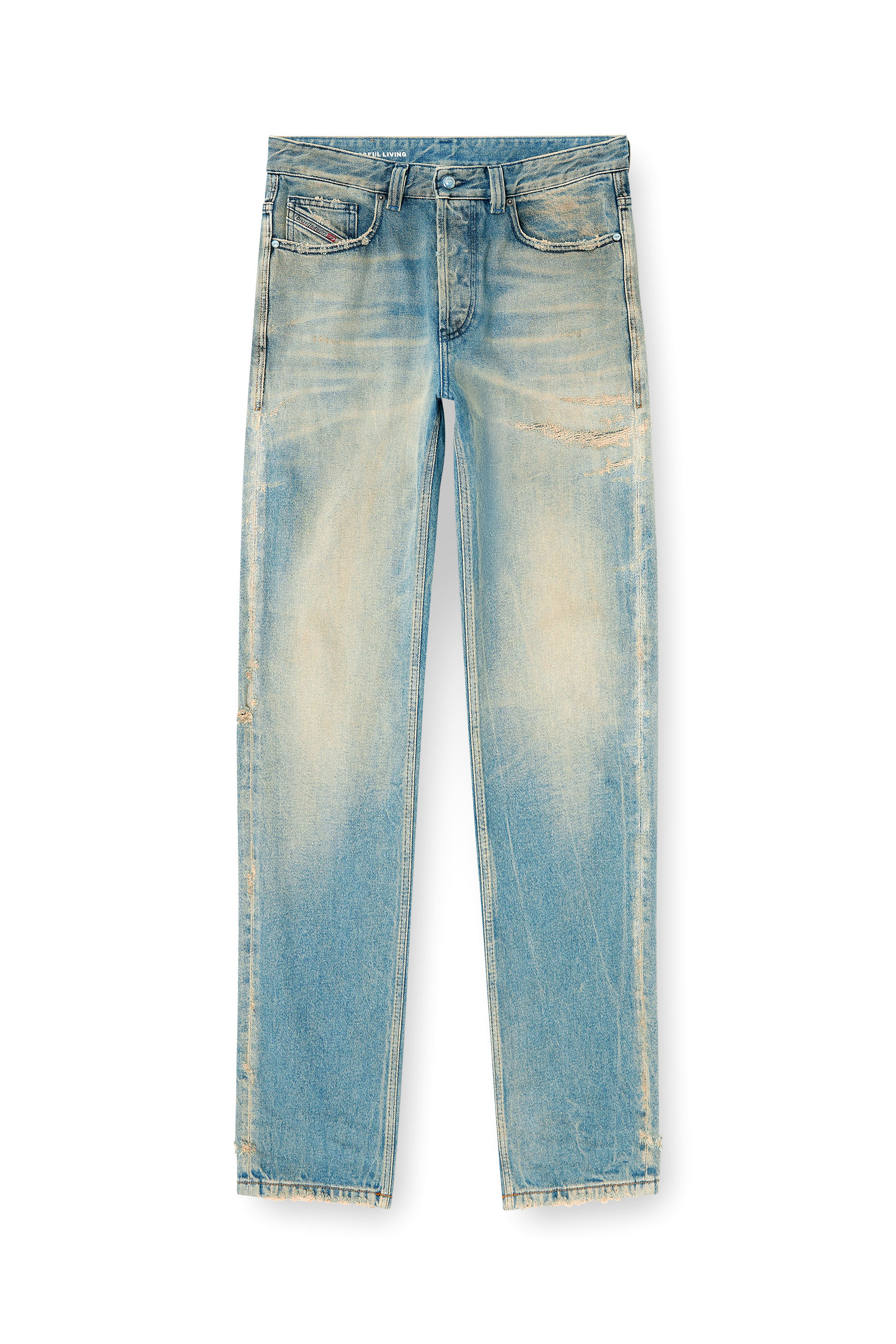 Diesel - Man's Regular Jeans 2024 D-Macs 09N30, Light Blue - 3