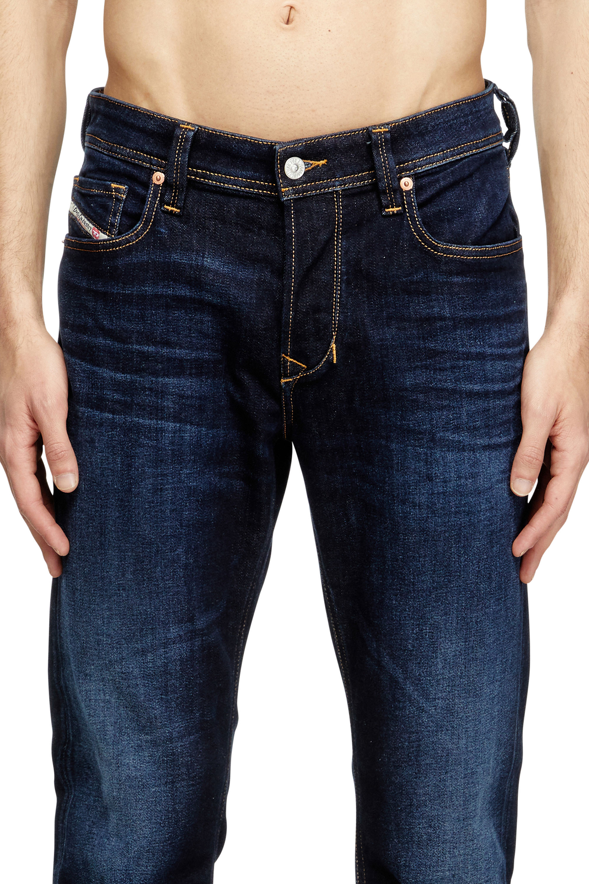 Diesel - Man's Regular Jeans 1986 Larkee-Beex 009ZS, Dark Blue - 5