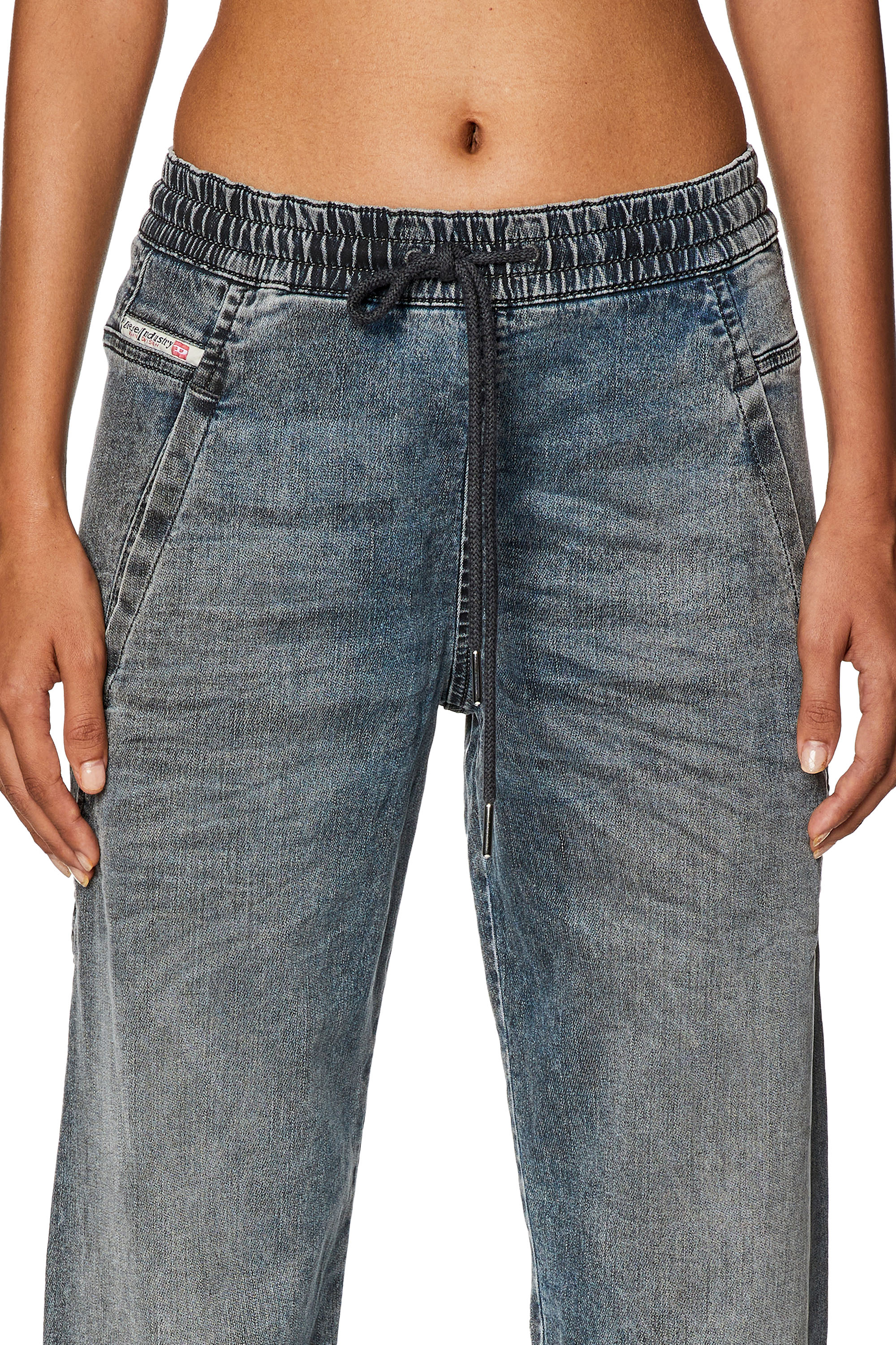 Diesel - Boyfriend Krailey JoggJeans® 068EZ, Grey - Image 3