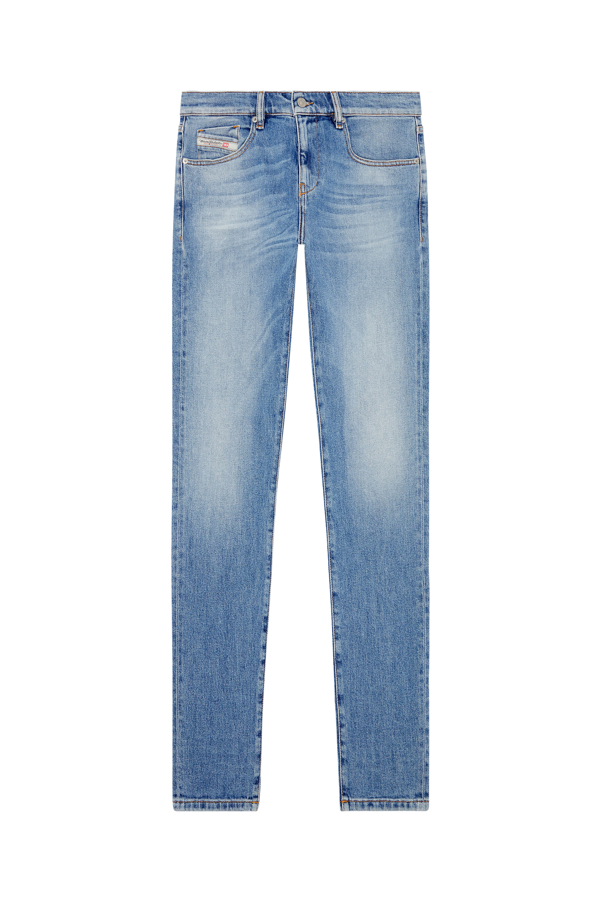Diesel - Slim Jeans 2019 D-Strukt 09F81, Medium blue - Image 5