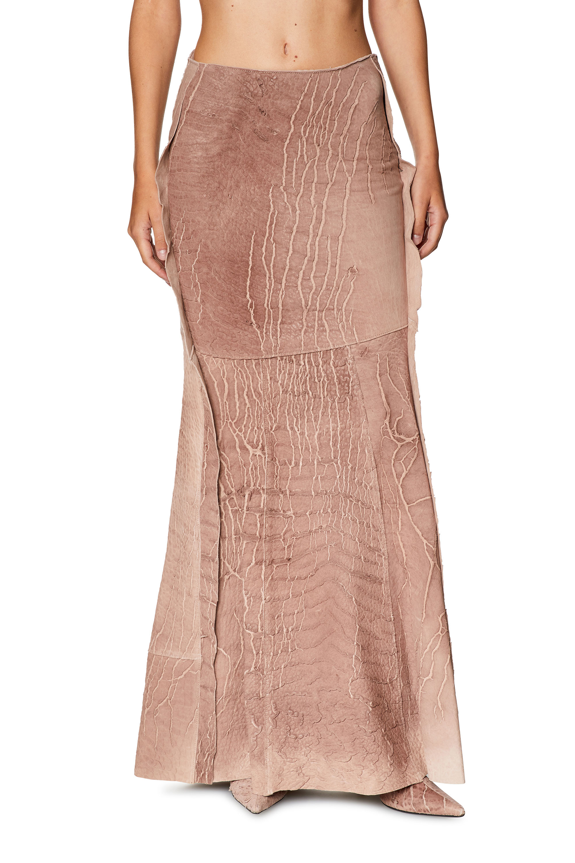 Diesel - L-CRACKSKIRT, Lilac - Image 2