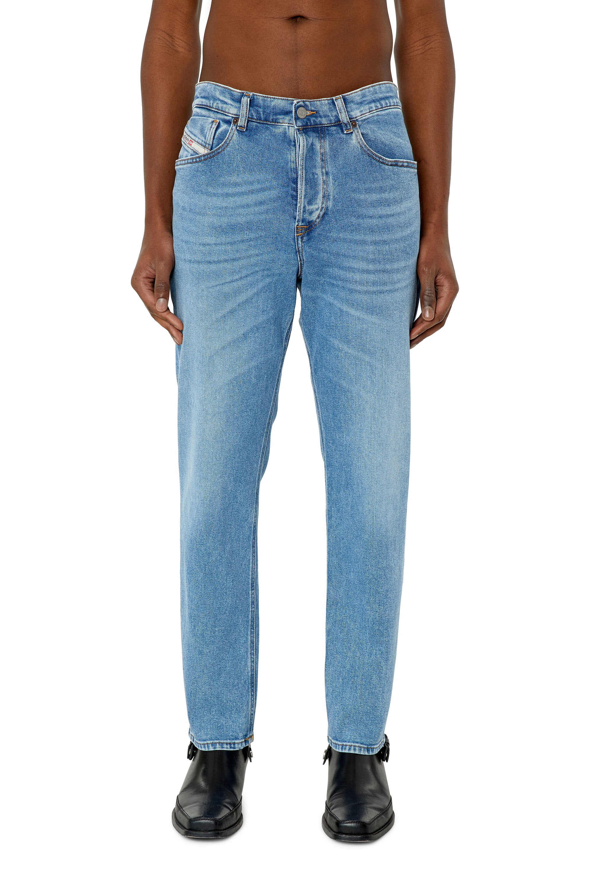 Tapered Jeans 2005 D-Fining 9B92L, Light Blue - Jeans