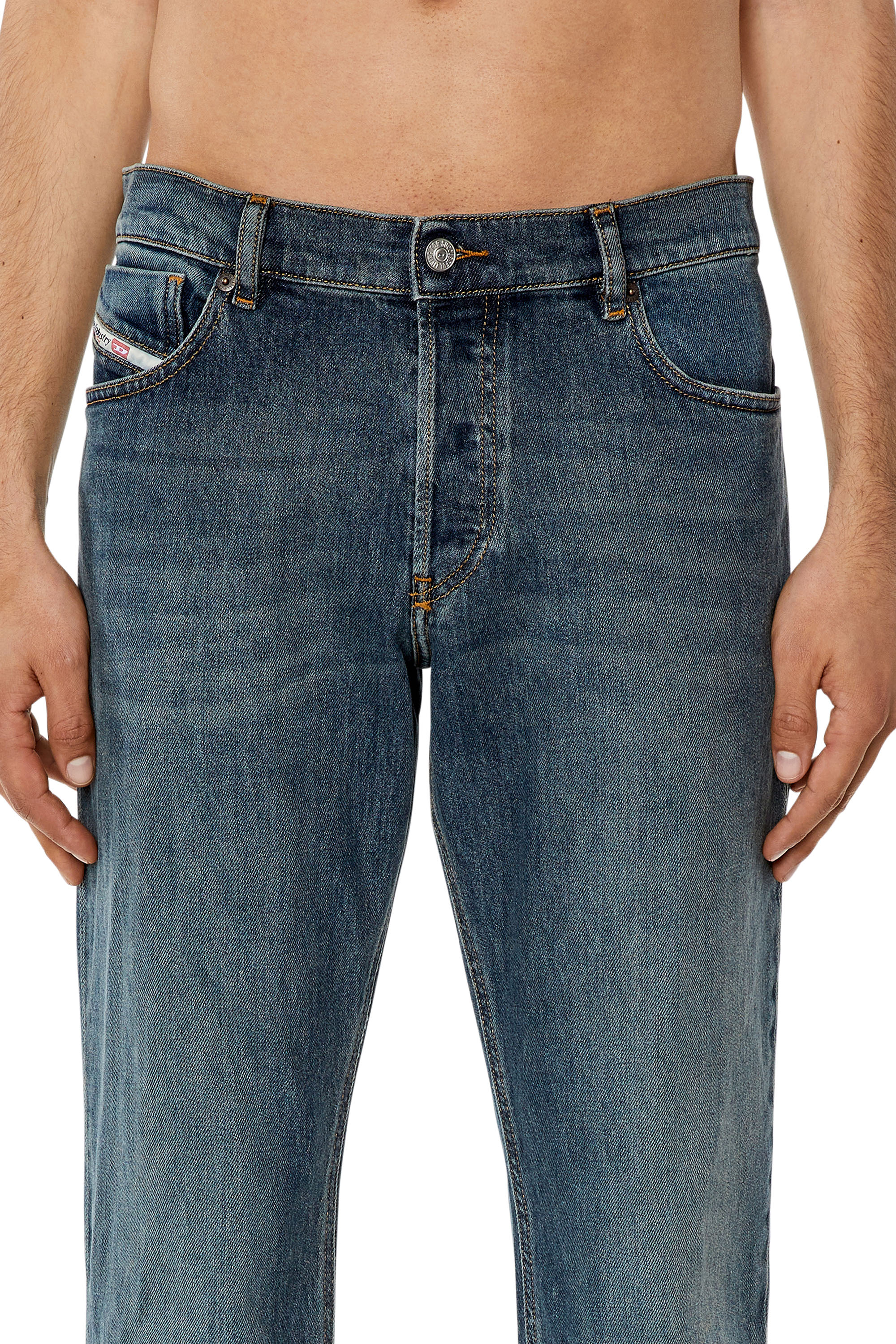 Diesel - Straight Jeans 1995 D-Sark 09F74, Medium blue - Image 3