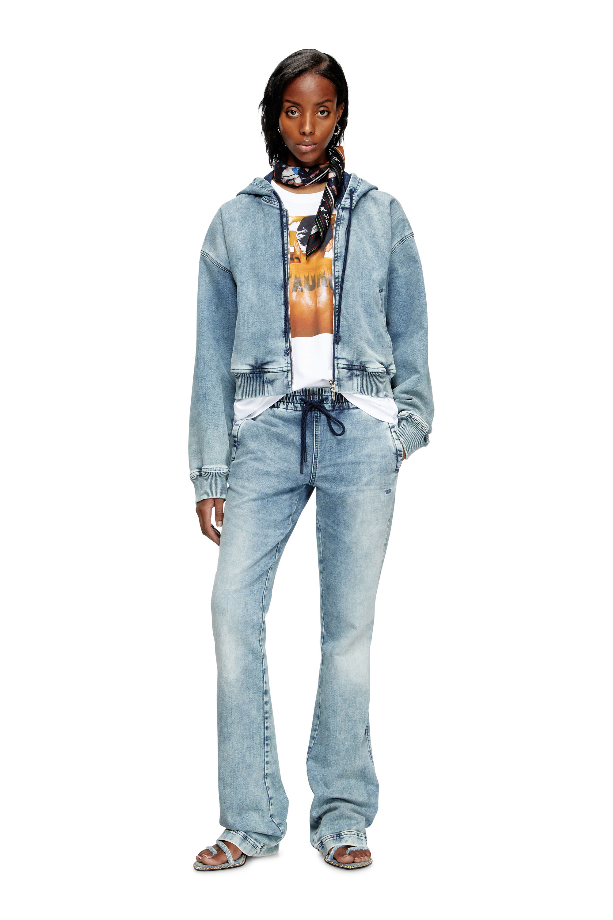 Diesel - PR-T-NORM-TOM25-1, Unisex's T-shirt with graphic print in White - 6