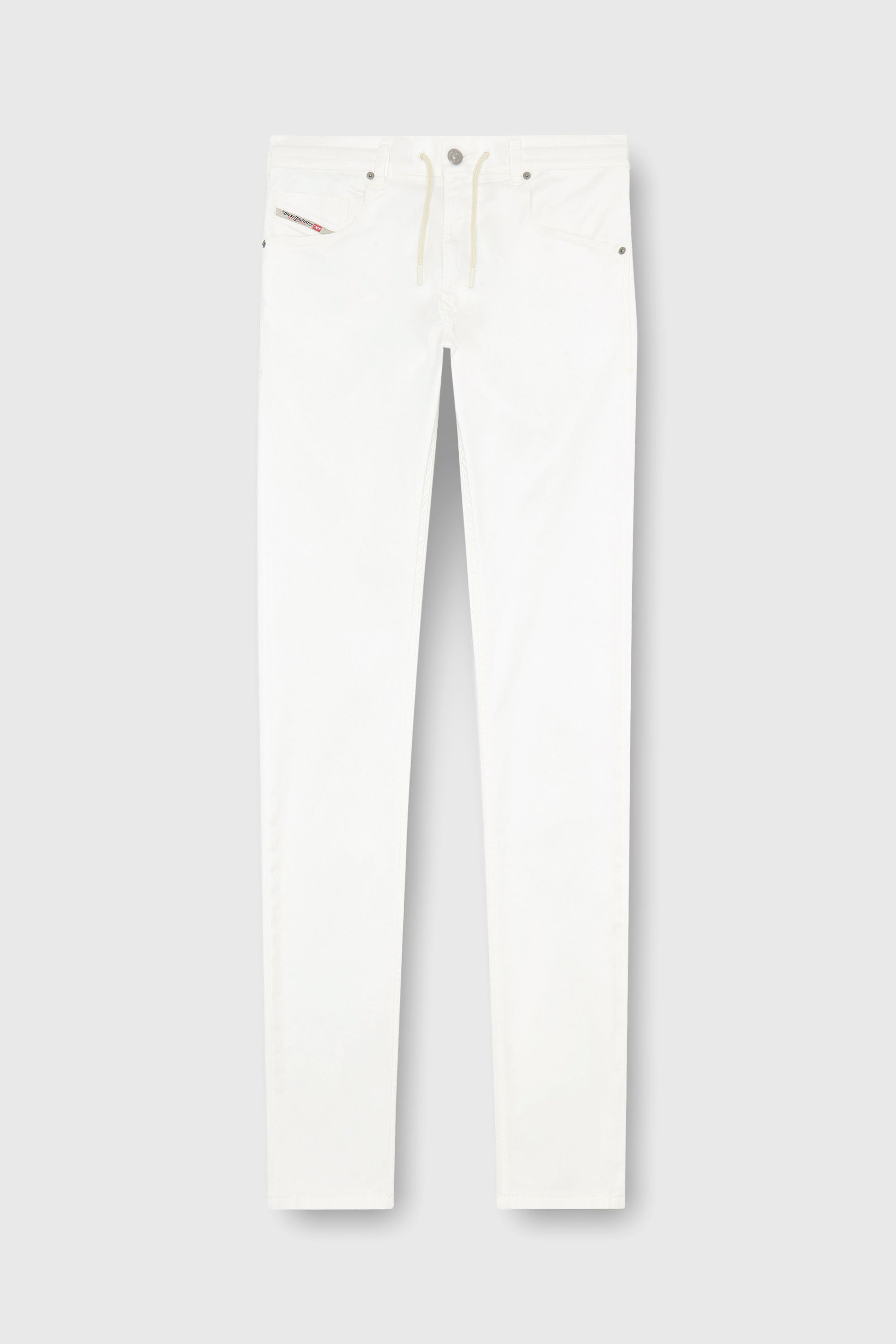Diesel - Man's Regular 2032 D-Krooley Joggjeans&reg; 068HX, White - 2
